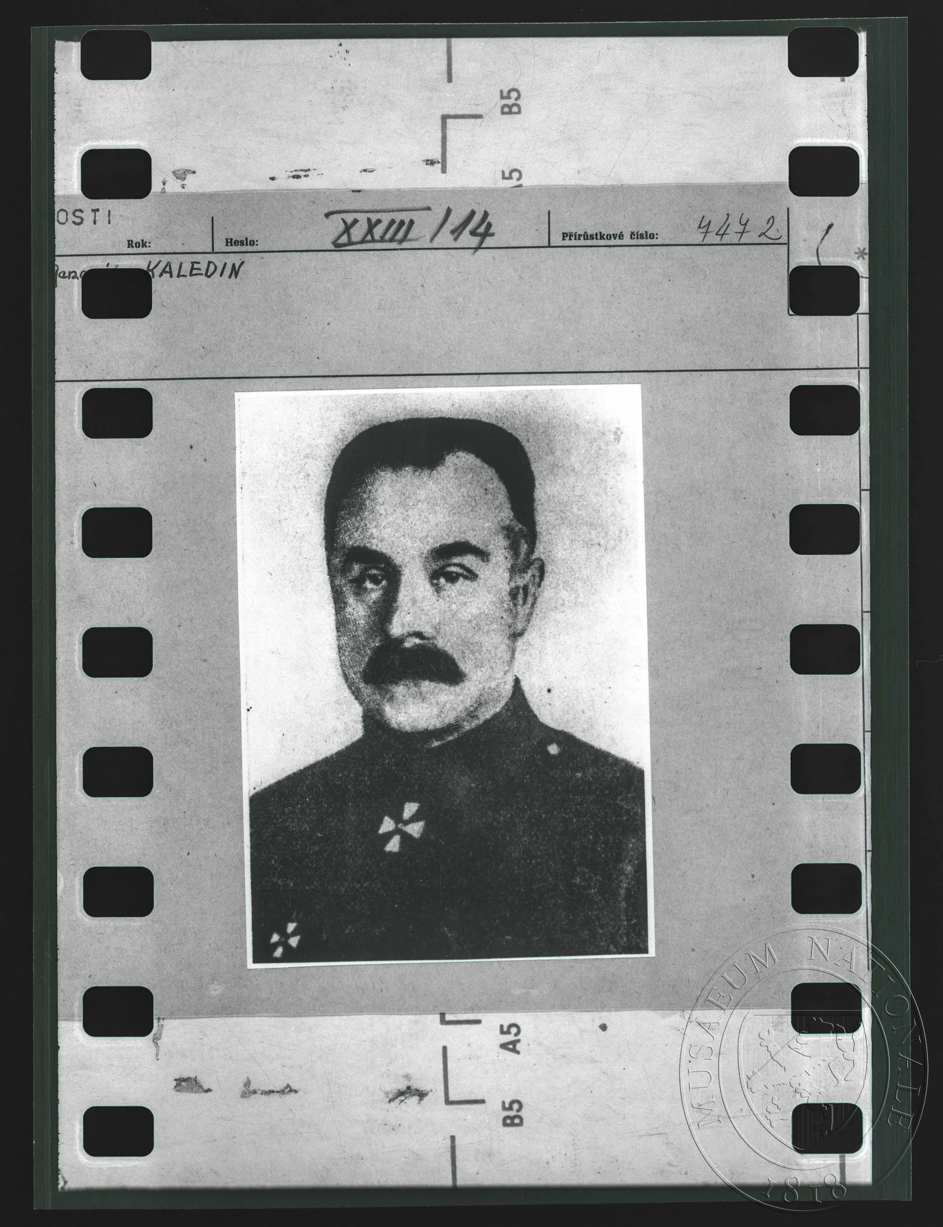 Obrázek Fotografie, carský generál Alexej Kaledin