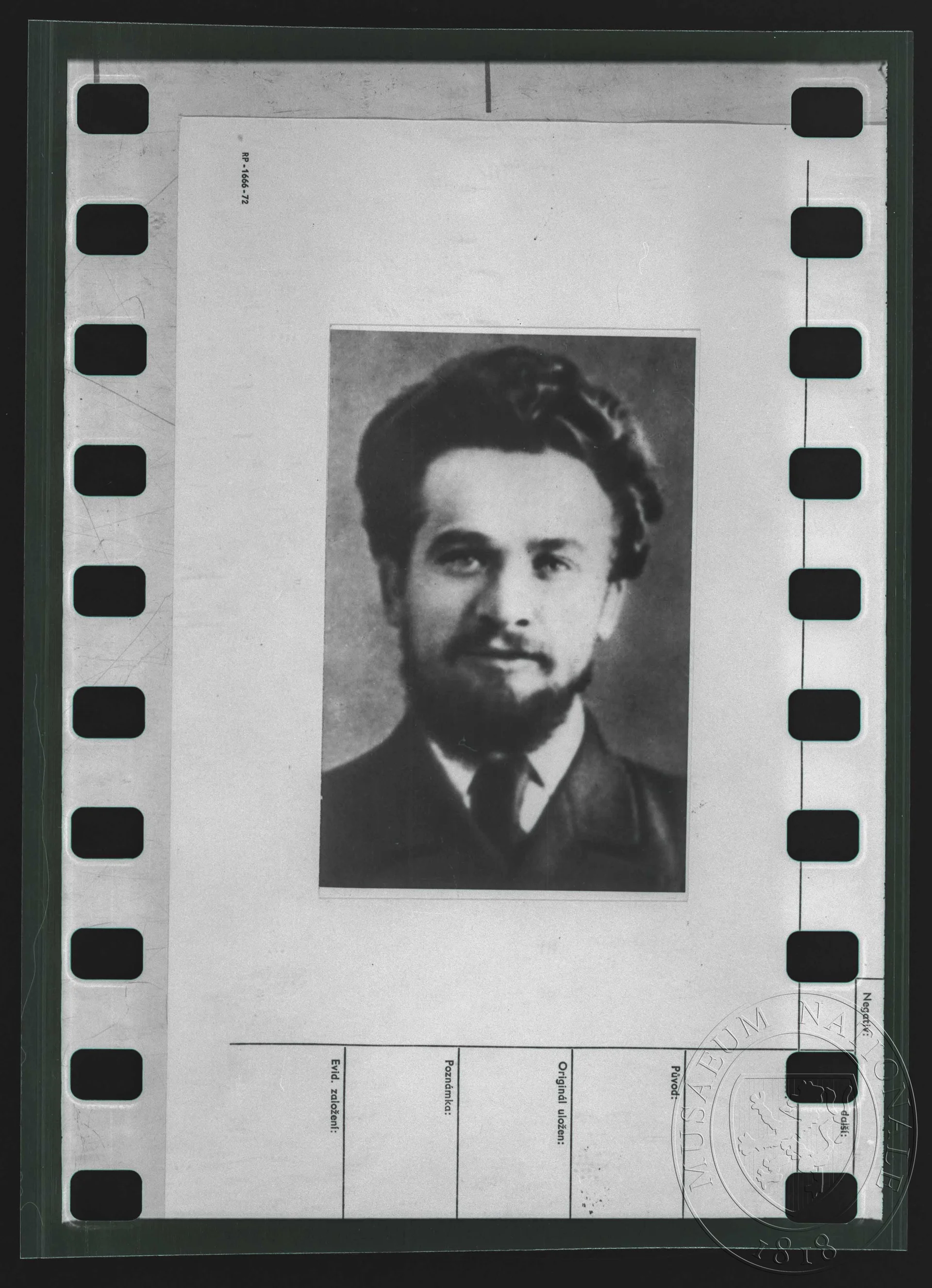 Obrázek Fotografie, mladý Klement Gottwald