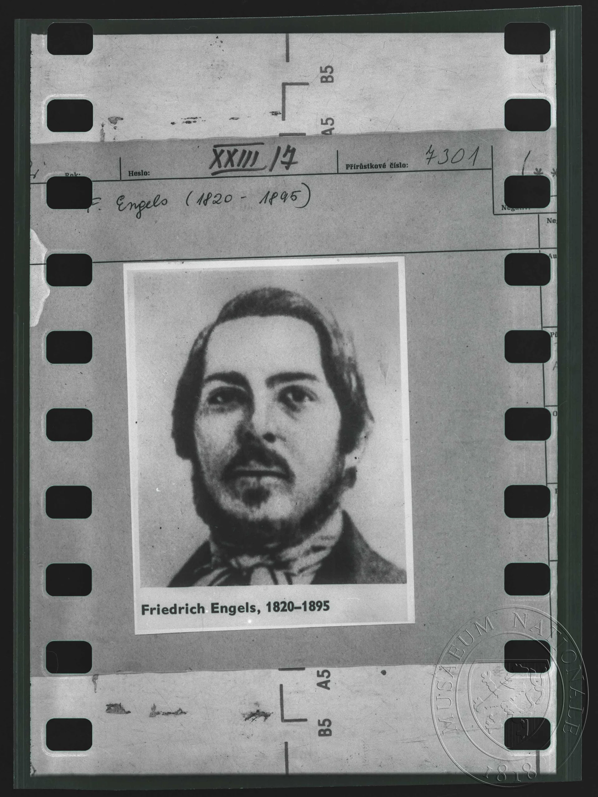 Obrázek Fotografie, Bedřich Engels