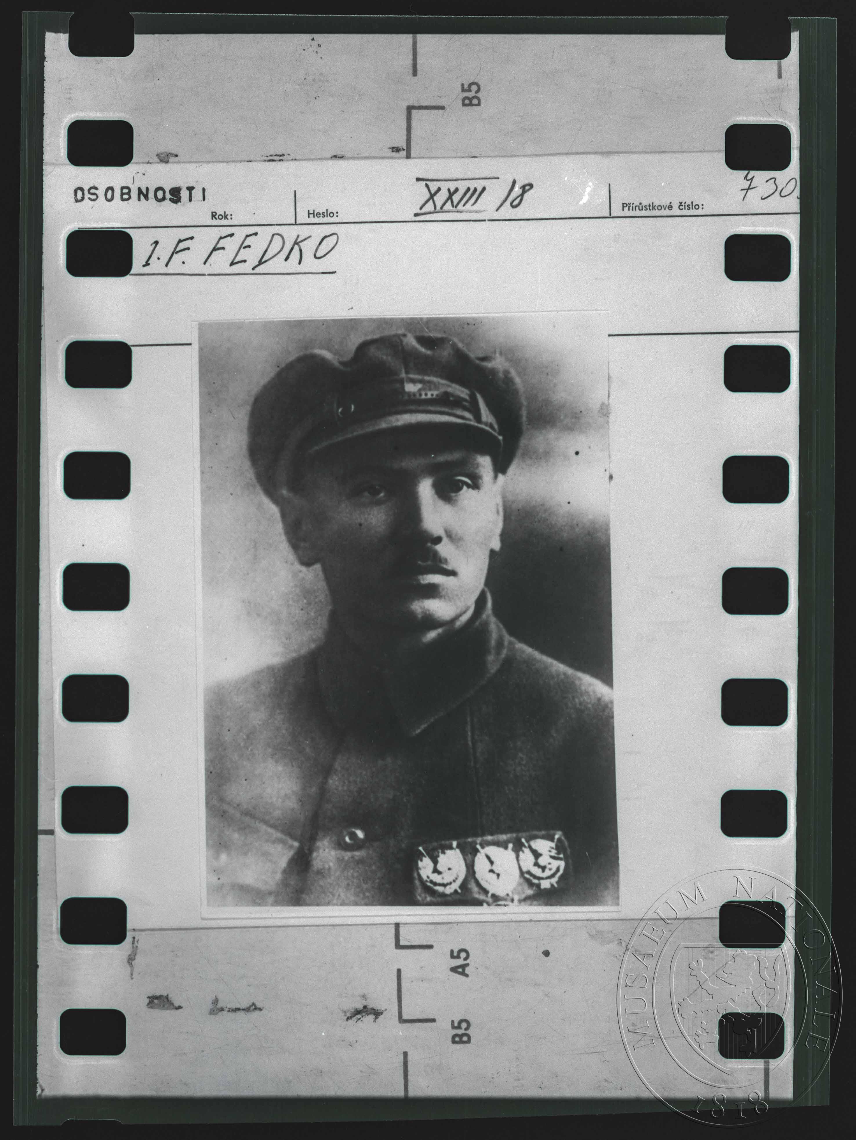 Náhledový obrázek Fotografie, I. F. Fedko - 1
