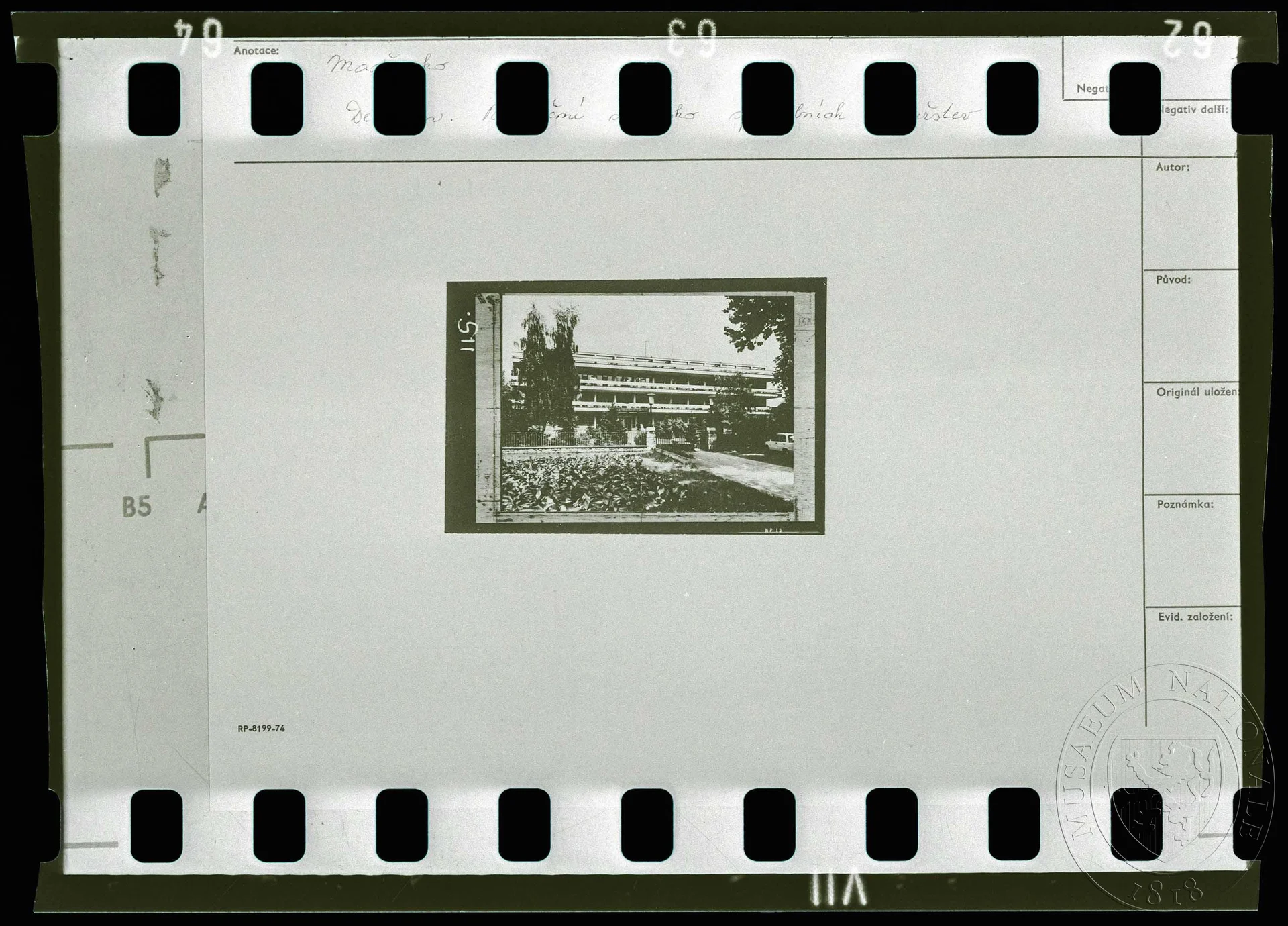 Obrázek Fotografie, centrála spotřebních družstev Debrecen