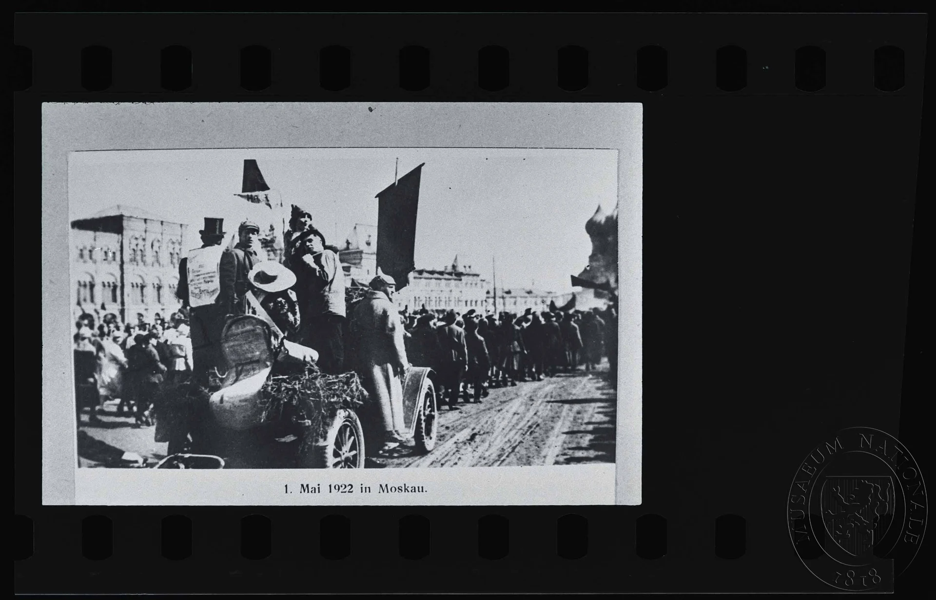 Obrázek Fotografie, 1. máj 1922 v Moskvě