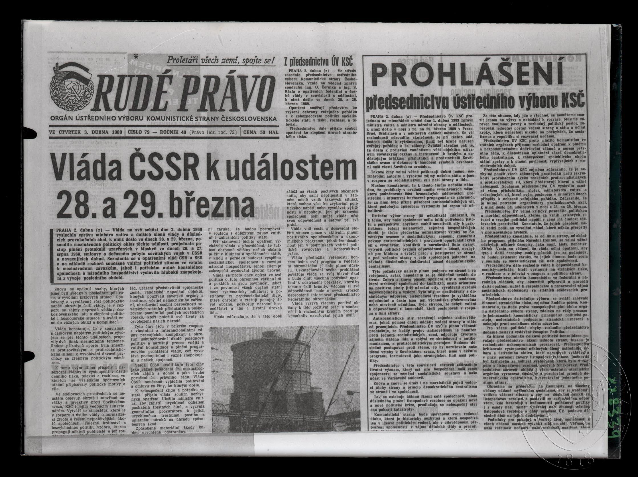 Náhledový obrázek Periodikum Rudé právo - 1