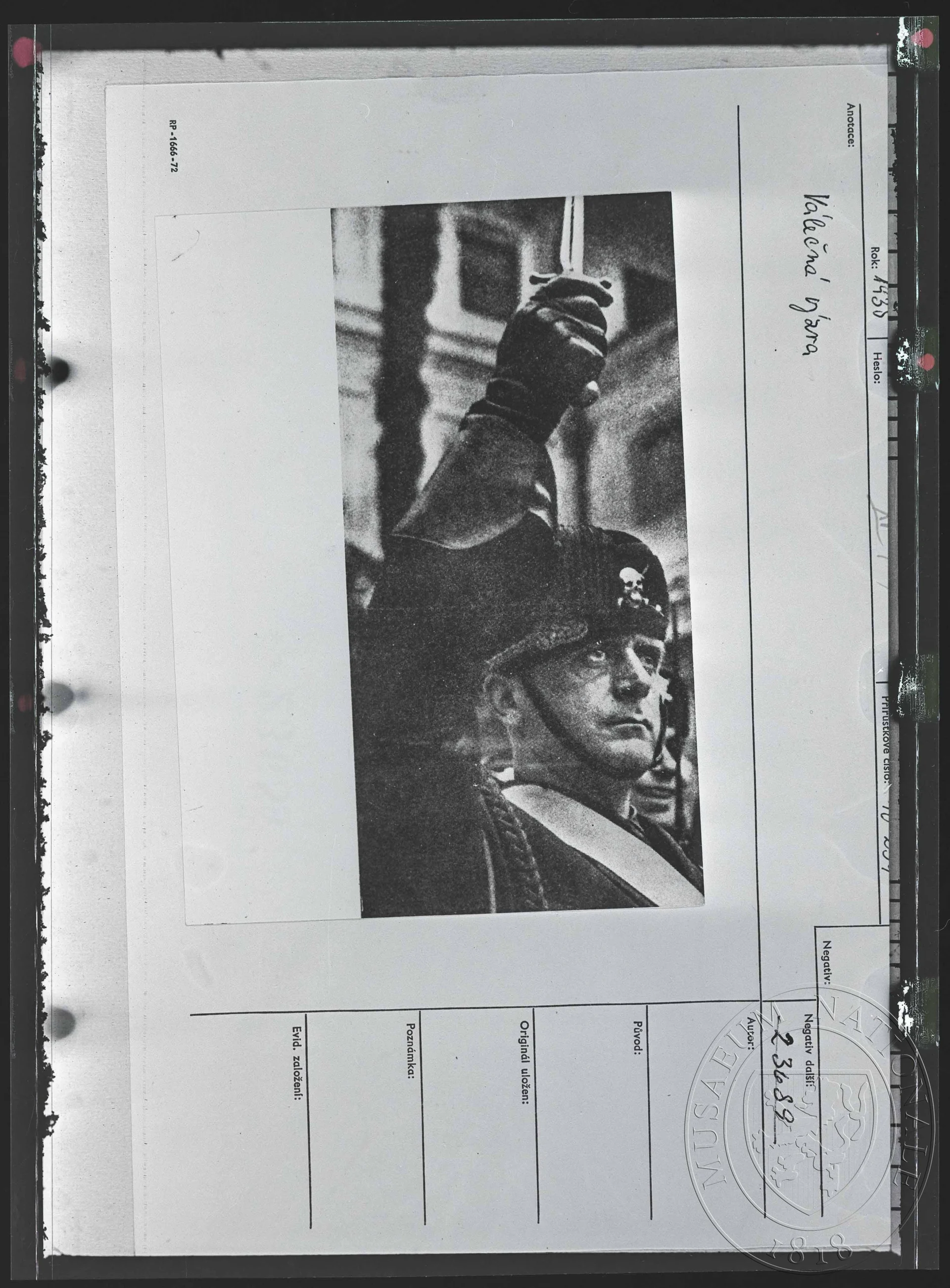 Obrázek Fotografie, Mussoliniho fašista