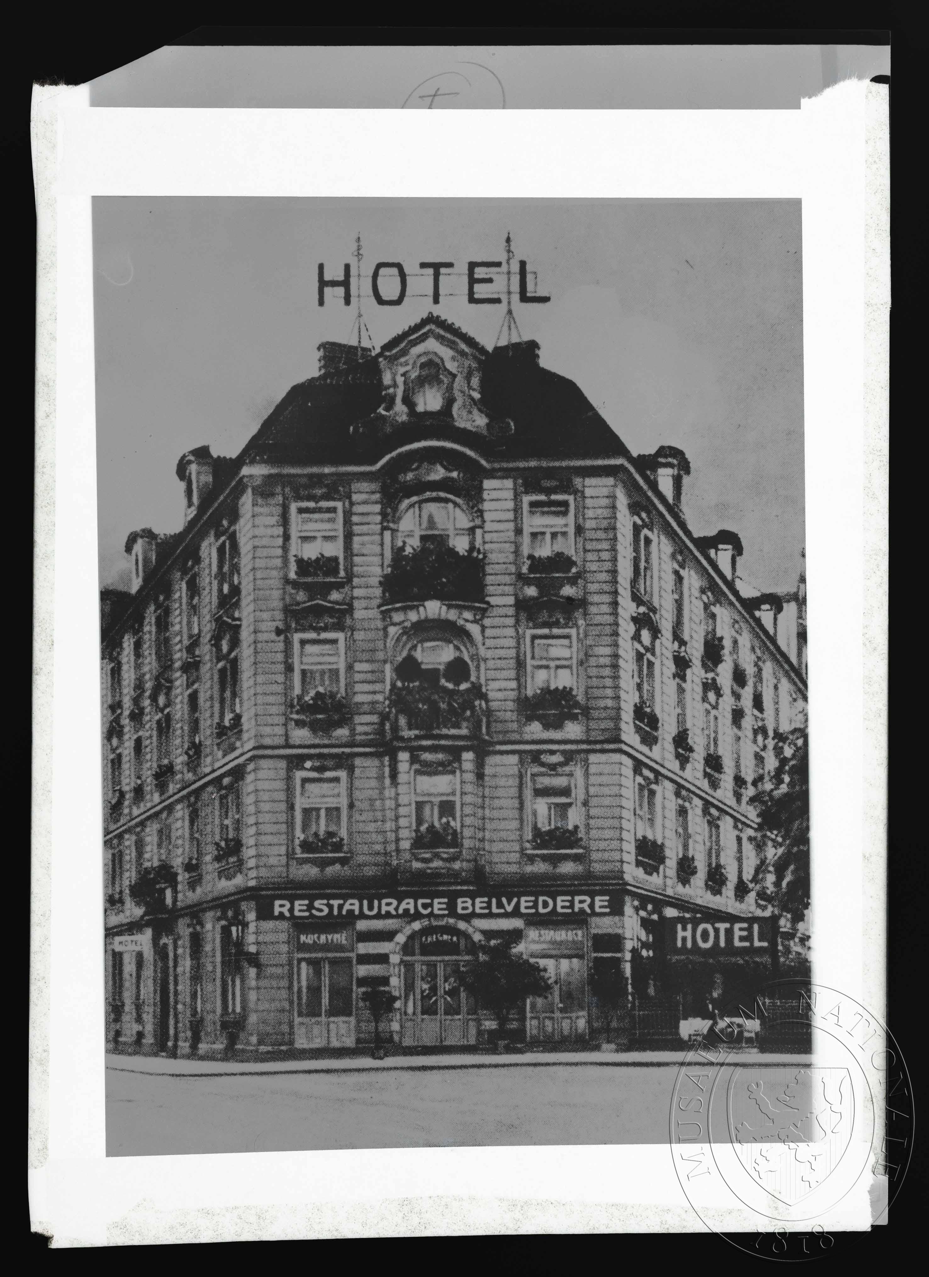Náhledový obrázek Fotografie, hotel restaurace Belvedere - 1