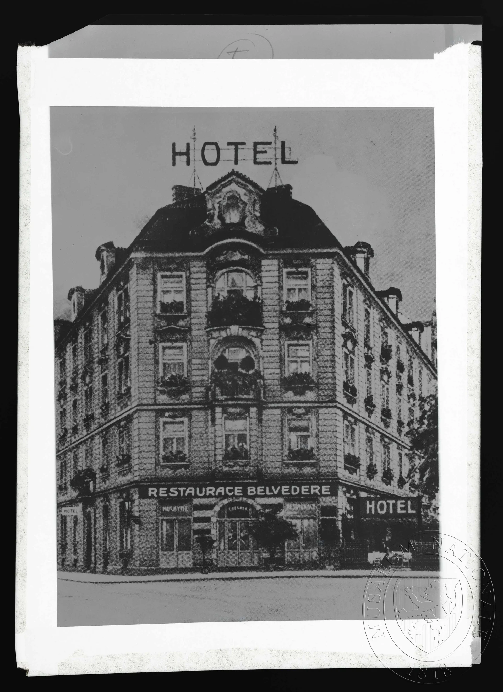 Obrázek Fotografie, hotel restaurace Belvedere