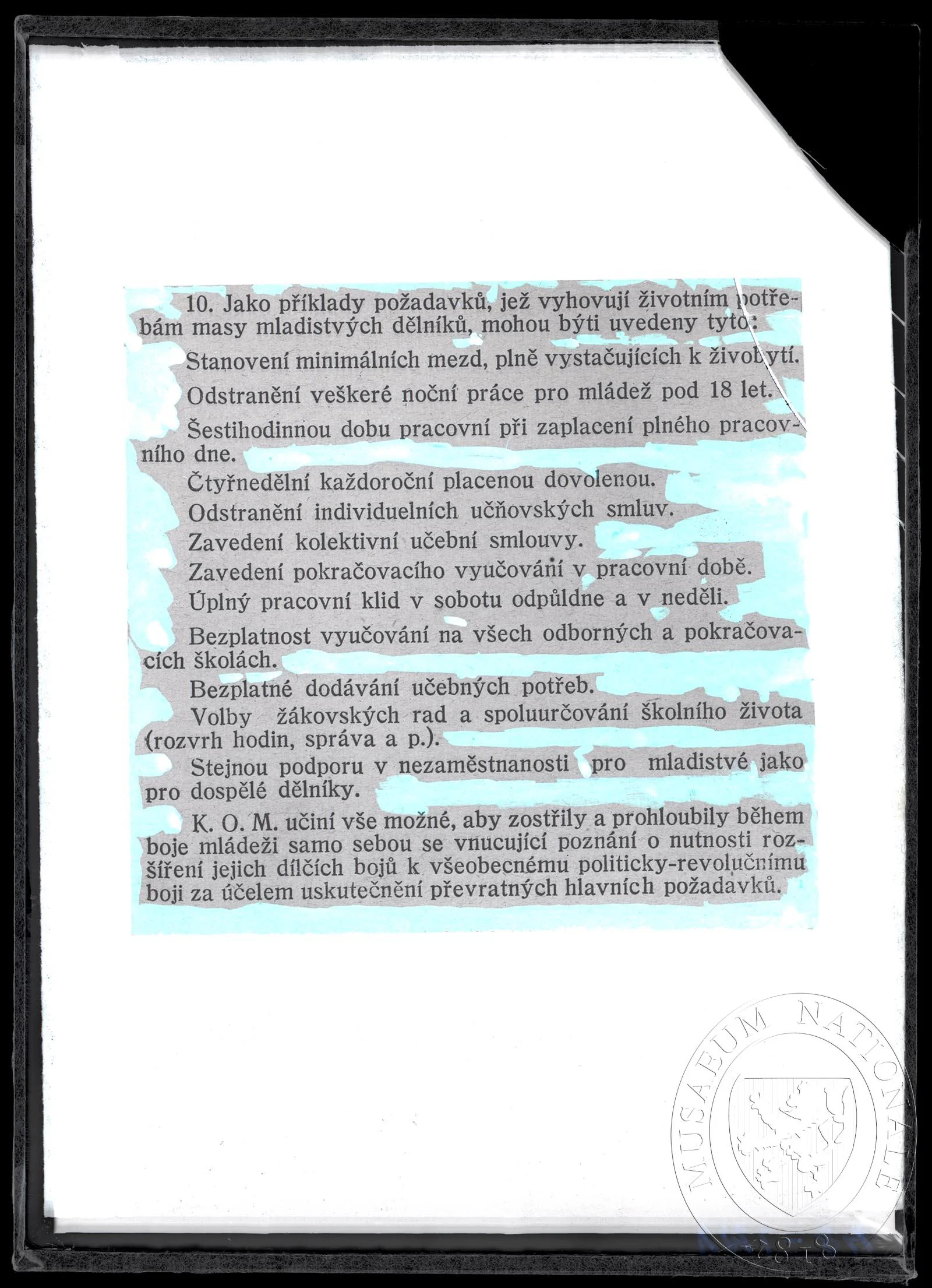 Obrázek Fragment textu
