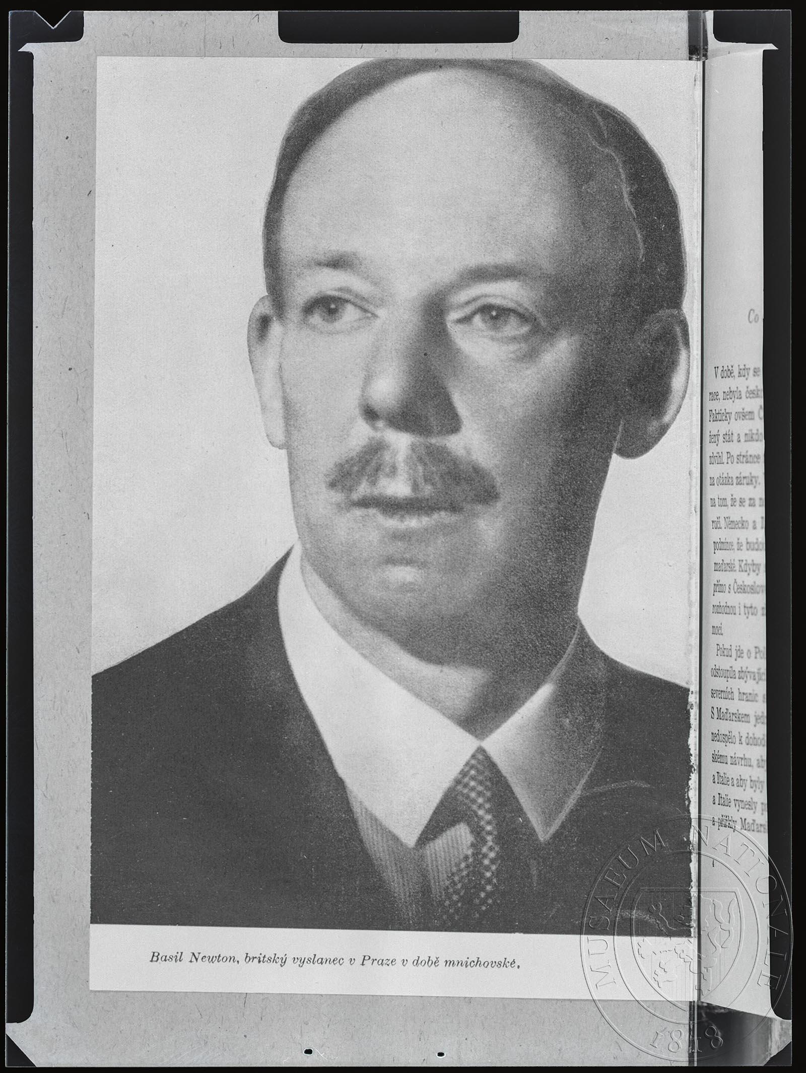 Obrázek Fotografie, Basil Newton