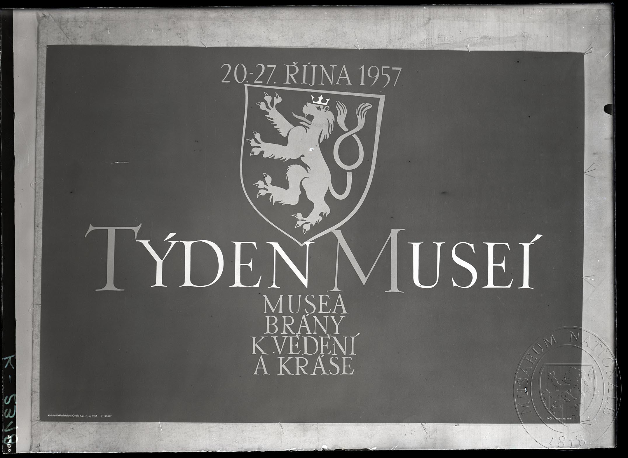 Náhledový obrázek Plakát Týden museí - 1