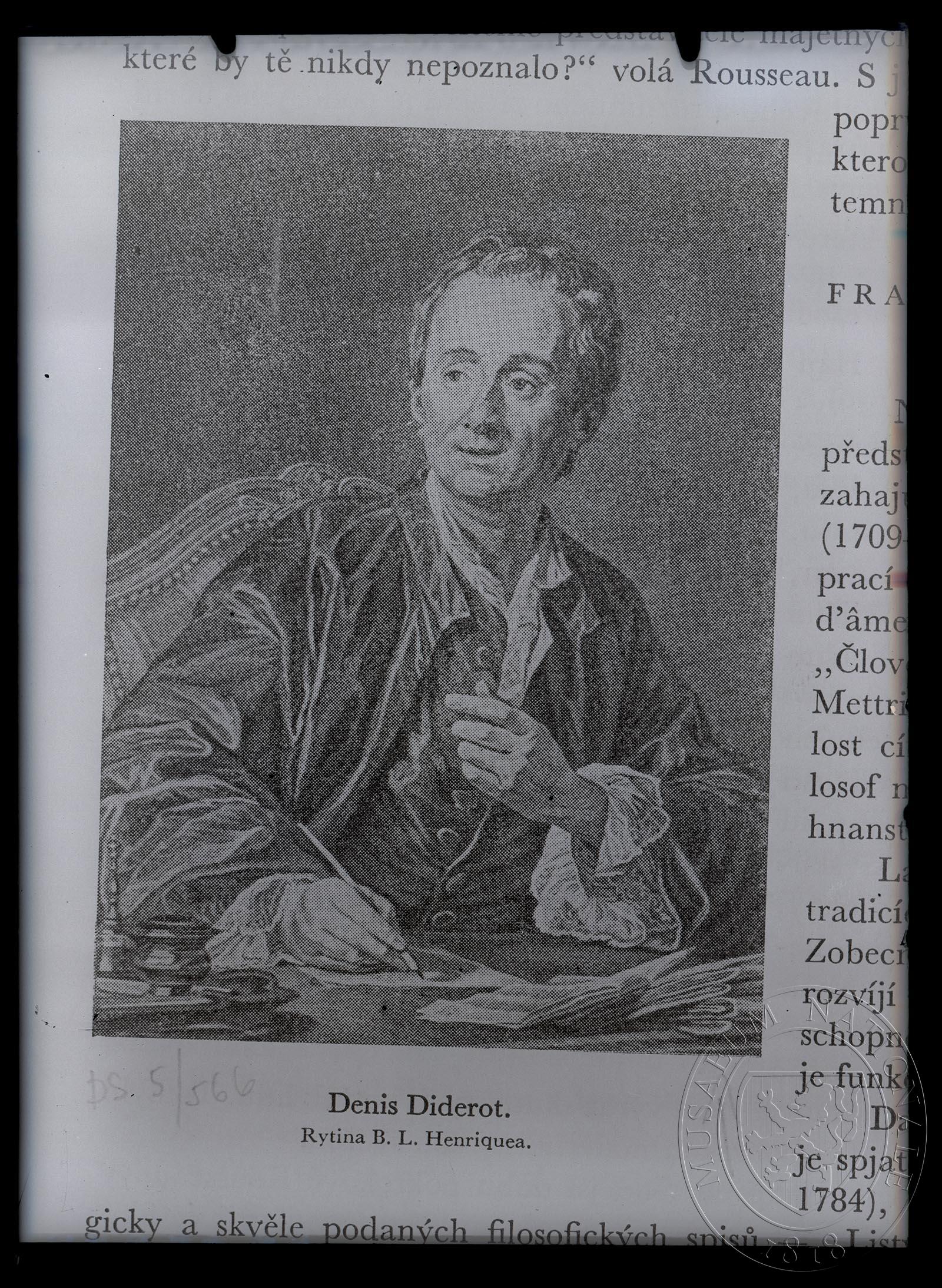 Náhledový obrázek Grafika v knize, Denis Diderot - 1