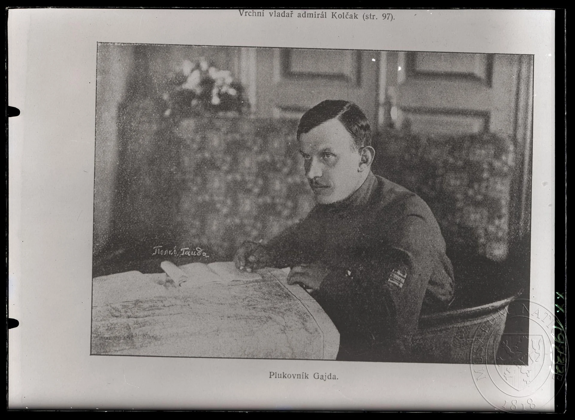 Obrázek Fotografie, plukovník Gajda