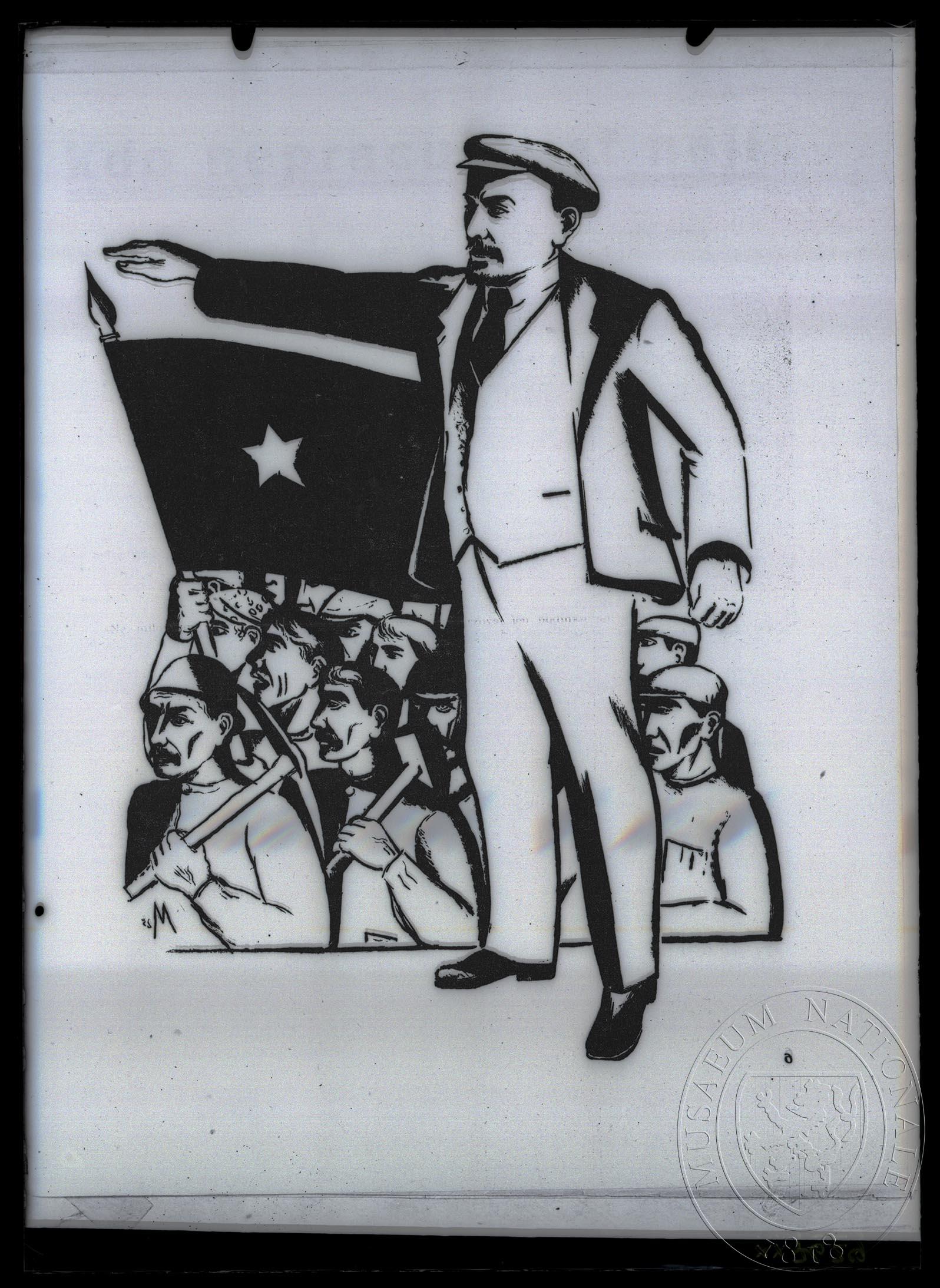 Obrázek Grafika, V. I. Lenin a revolucionáři