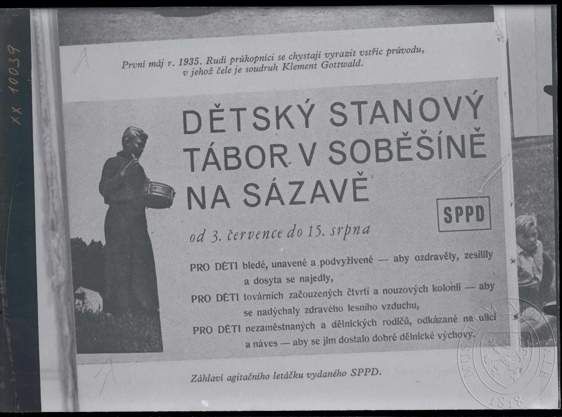 Obrázek Záhlaví agitačního letáčku