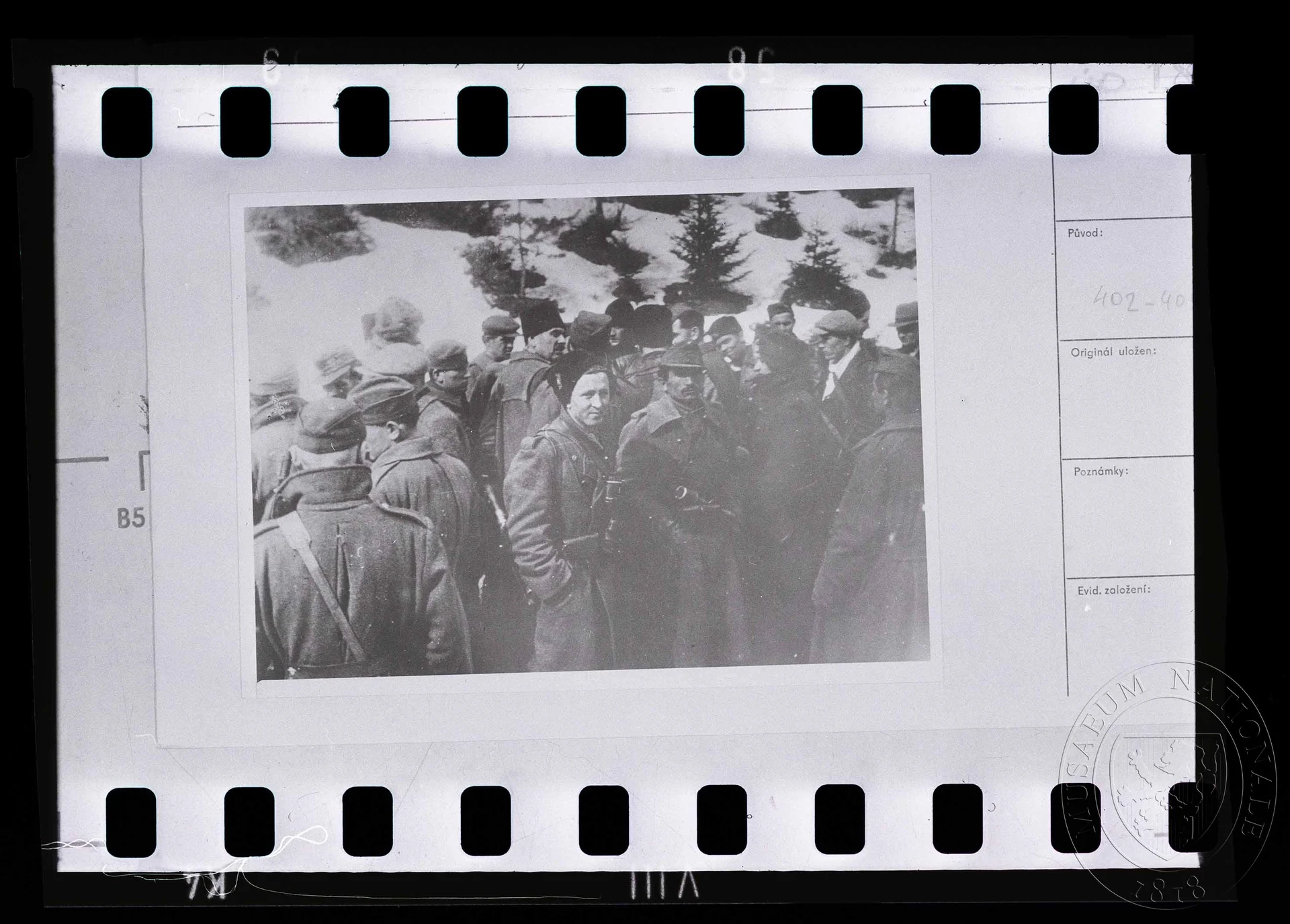Obrázek Fotografie, vojáci v terénu