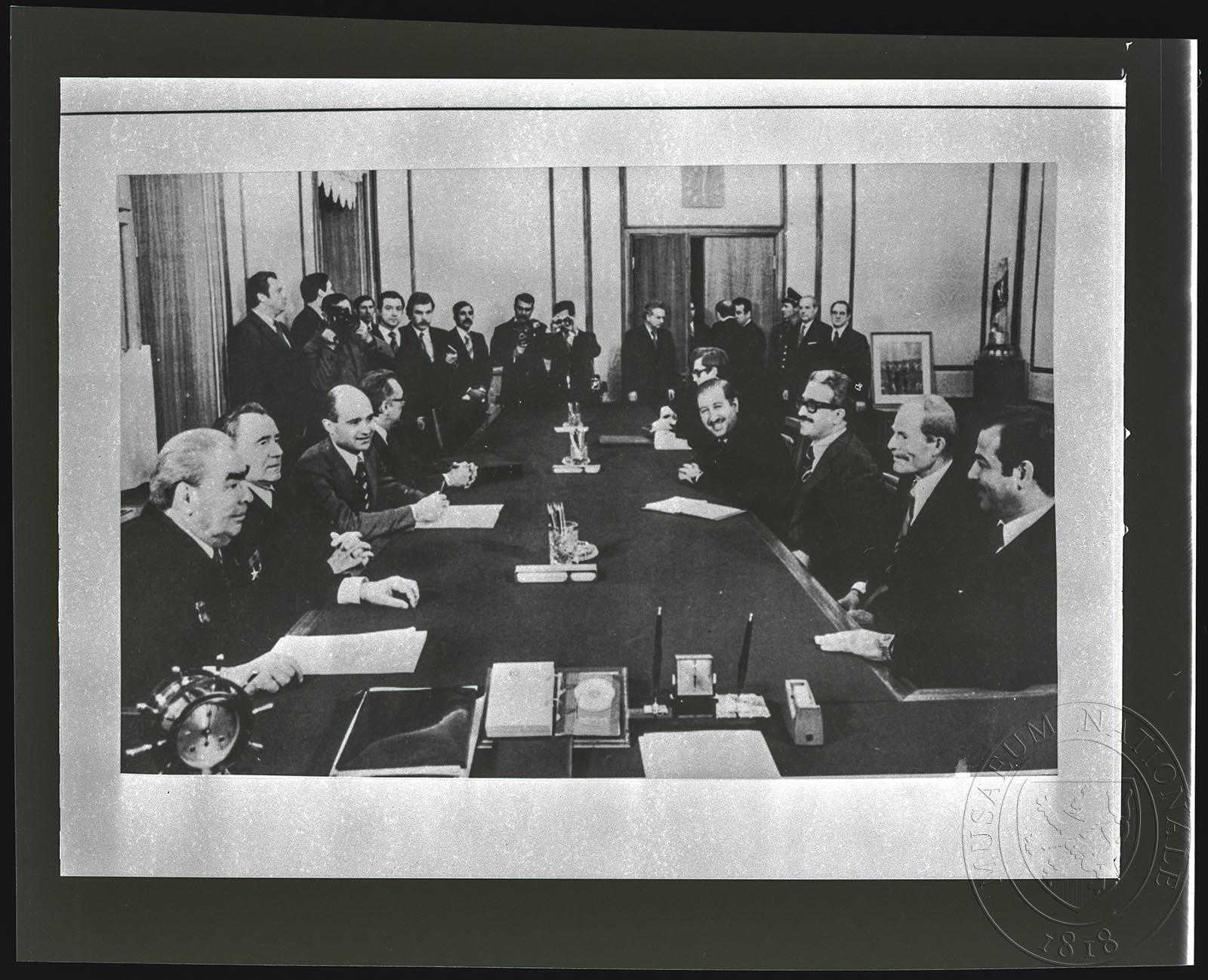 Náhledový obrázek Fotografie, jednání nejvyšších představitelů SSSR - 1