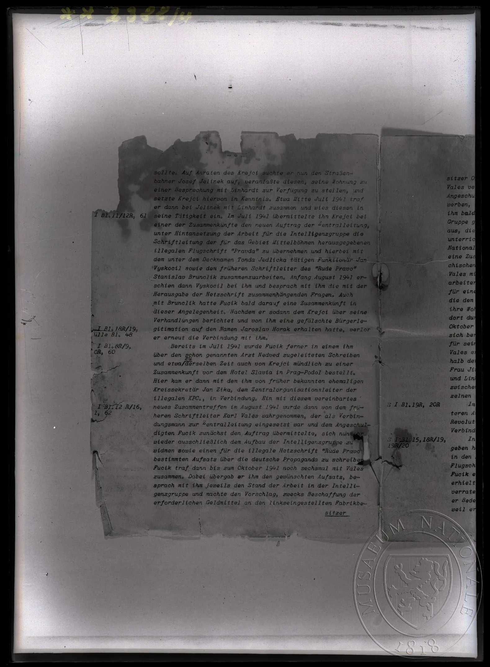 Obrázek Text Anklageschrift