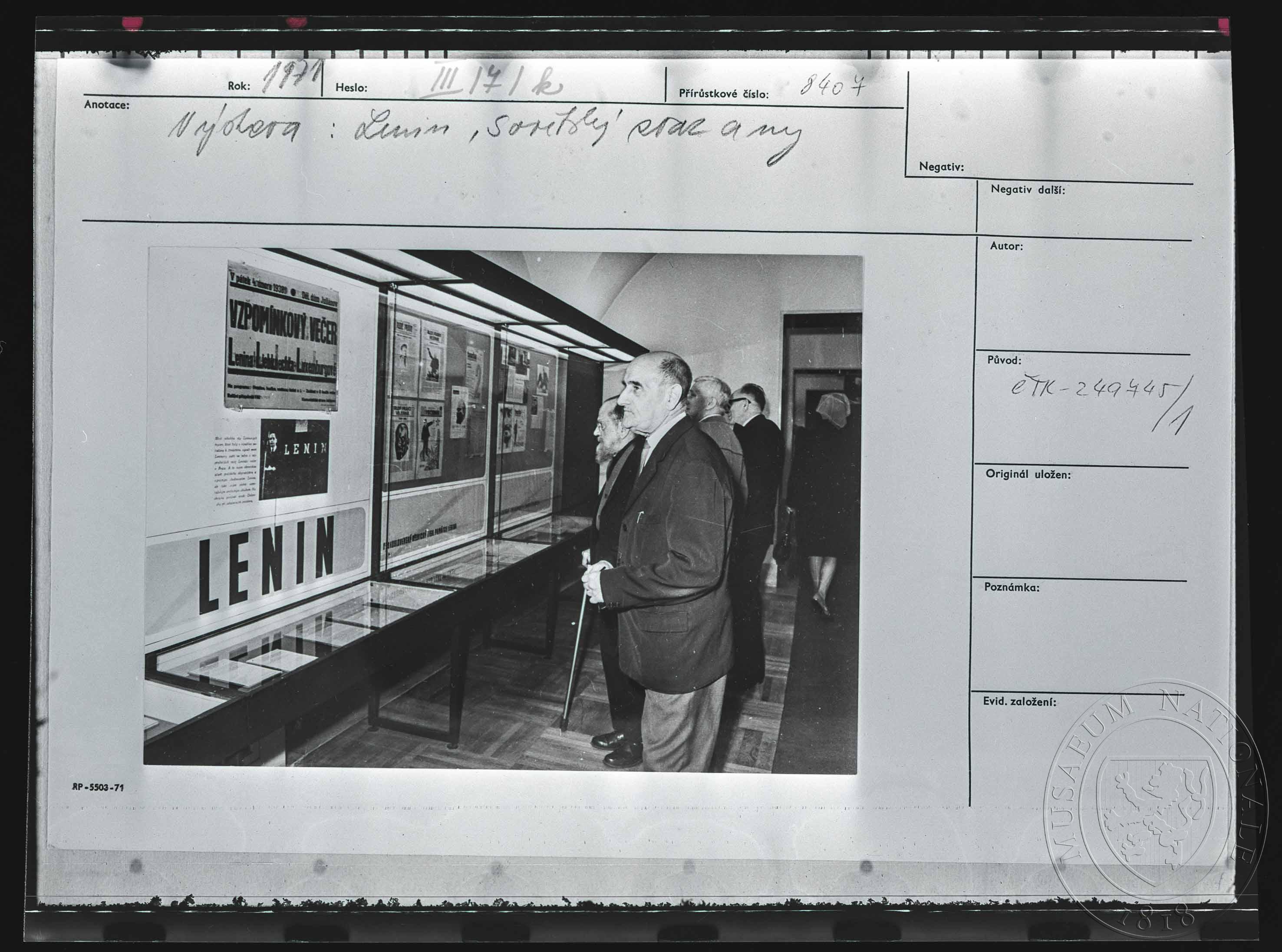Náhledový obrázek Fotografie, Muzeum Vladimíra Iljiče Lenina - 1