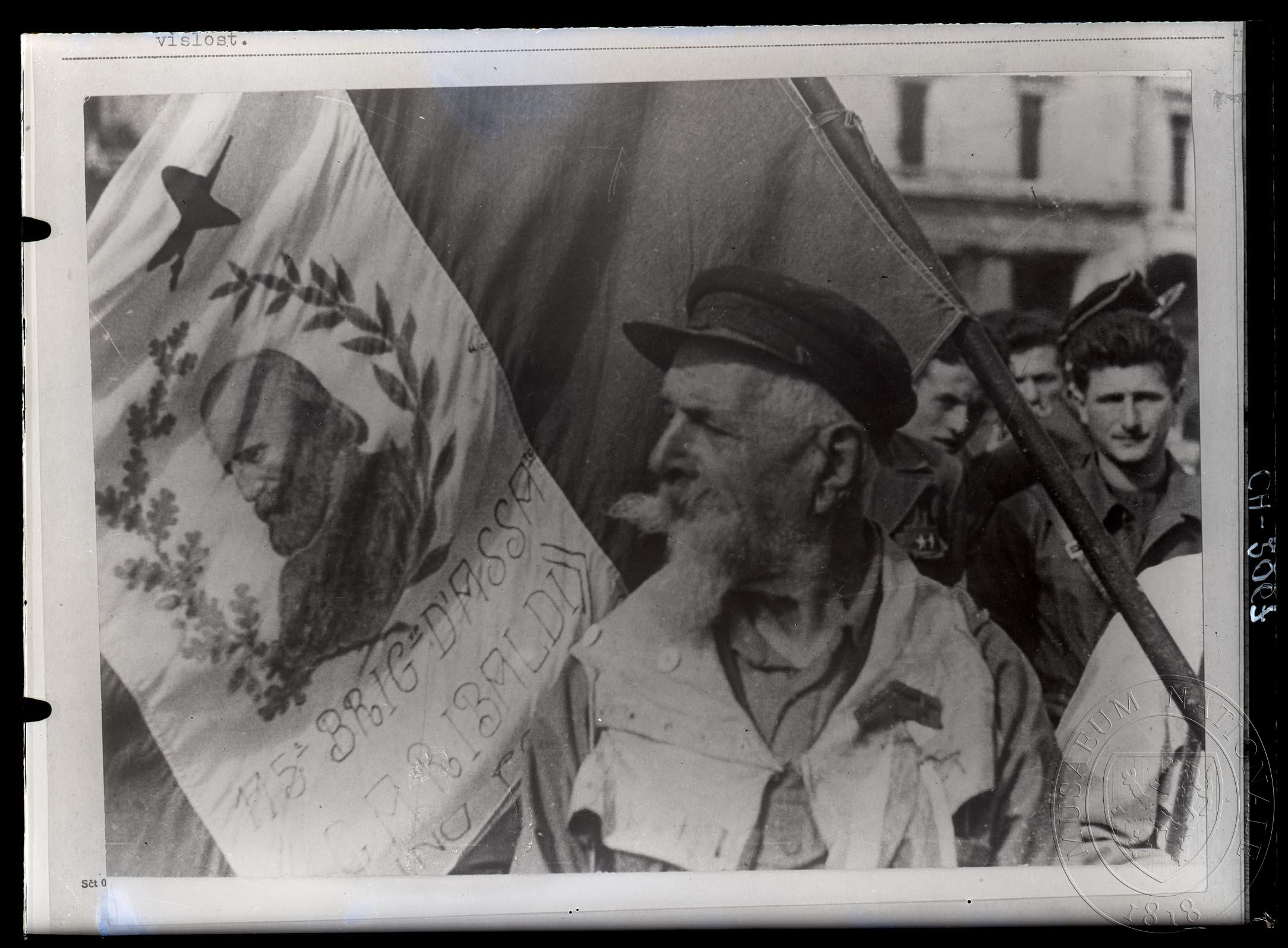 Náhledový obrázek Fotografie, italští partyzáni. - 1