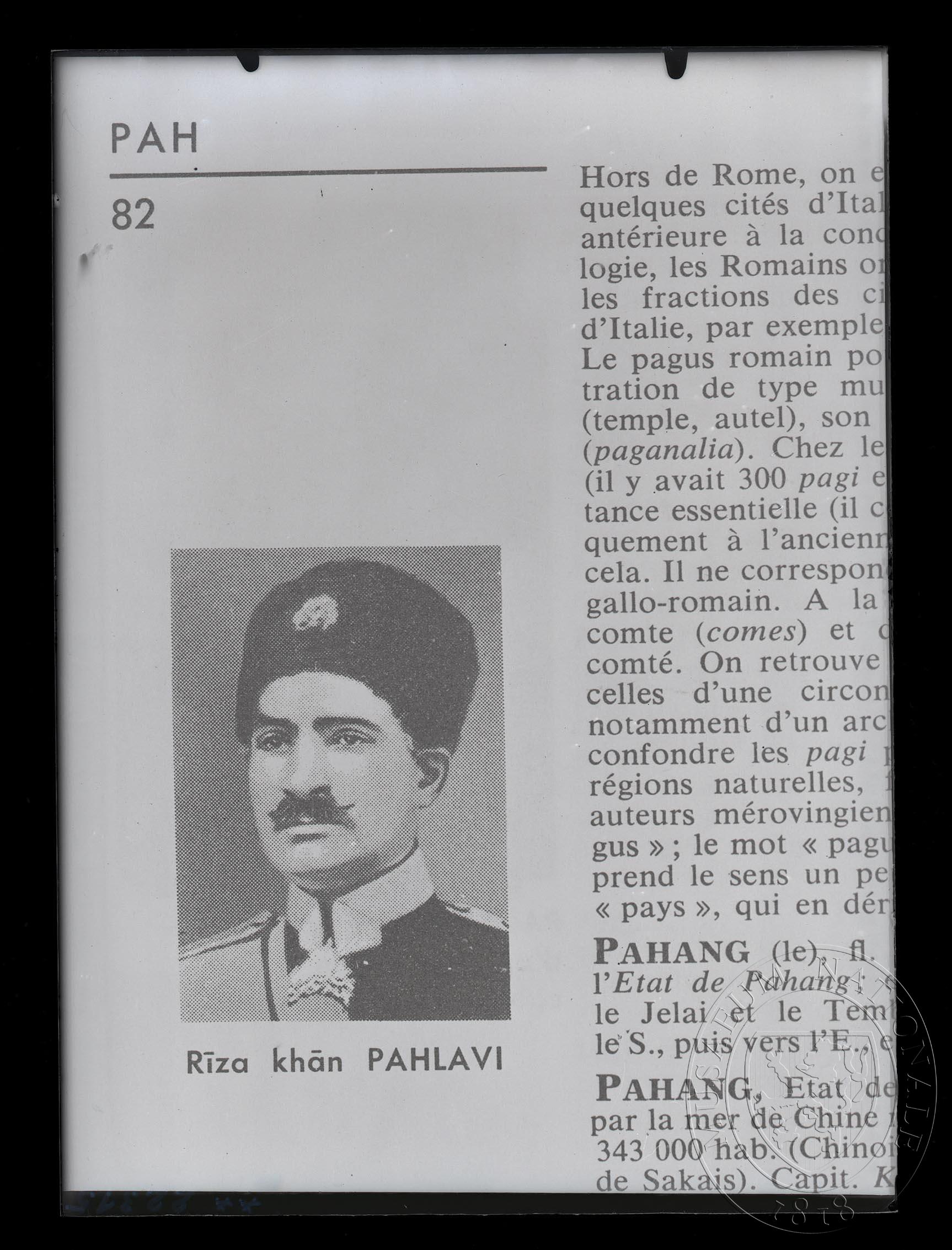 Náhledový obrázek Fotografie, Ríza Khán Pahlavi - 1