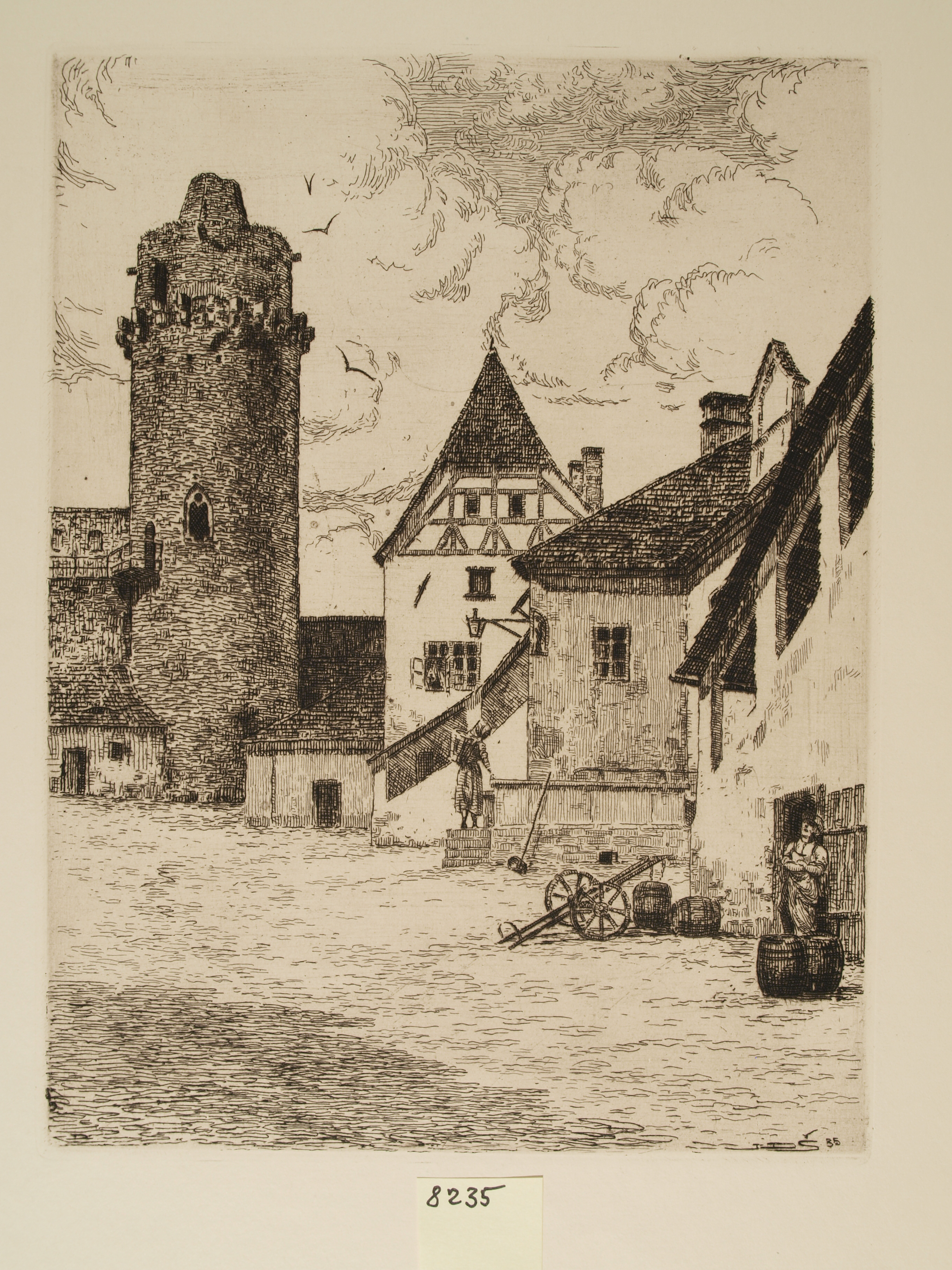 Náhledový obrázek II. hradní nádvoří - 1