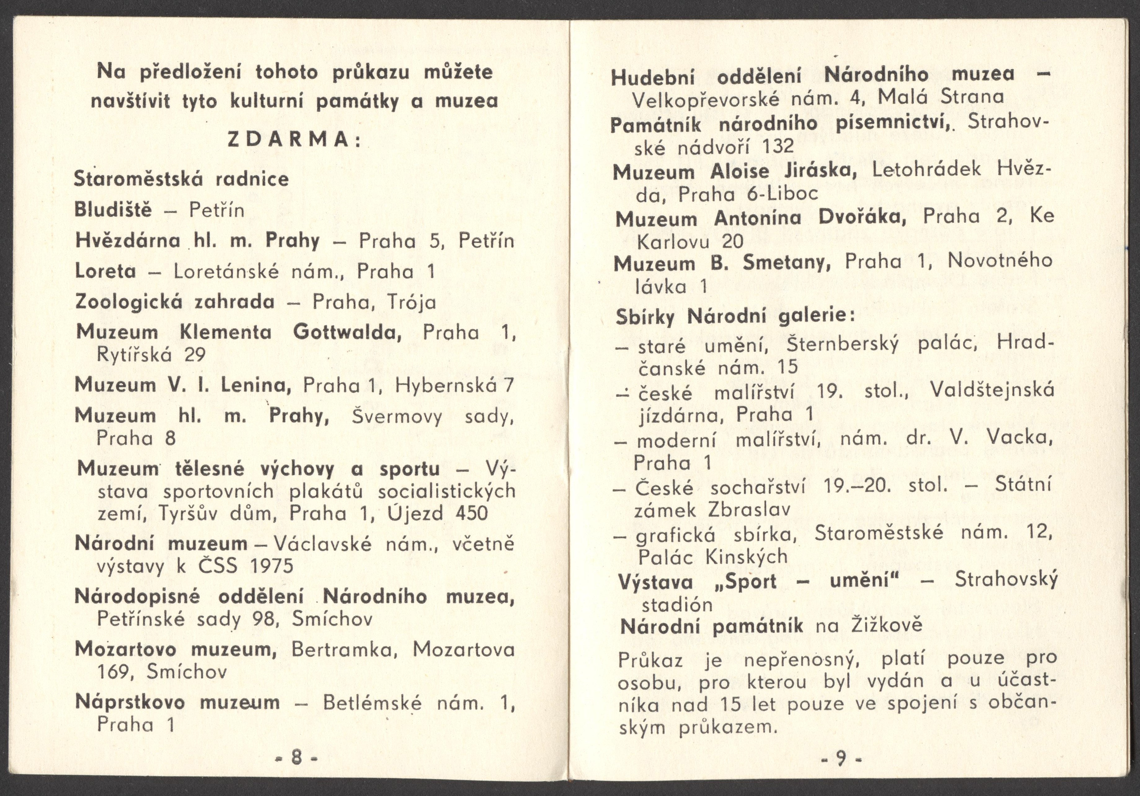 Náhledový obrázek Průkaz účastníka ČSS 1975 - 2