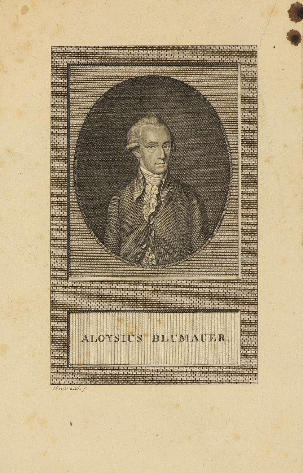Náhledový obrázek Alois Blumauer (Johannes Aloisius Blumauer) - 1