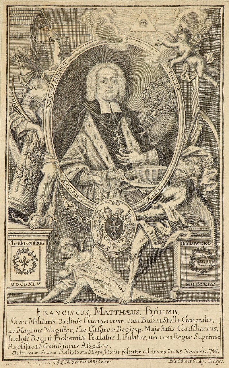 Náhledový obrázek František Matěj Böhmb (křižovnický velmistr) - 1