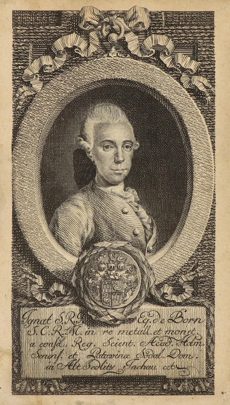 Náhledový obrázek předmětu Ignác Antonín Born (Ignatius von Born)