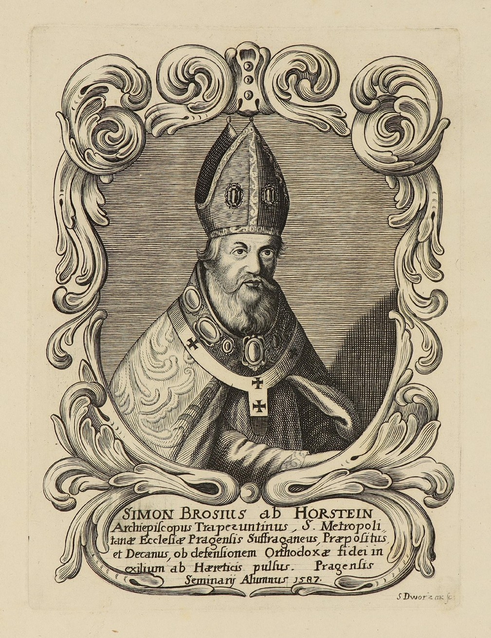 Náhledový obrázek Šimon Brosius z Horšovského Týna (biskup) - 1