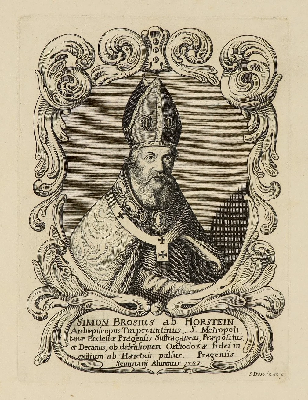 Obrázek Šimon Brosius z Horšovského Týna (biskup)