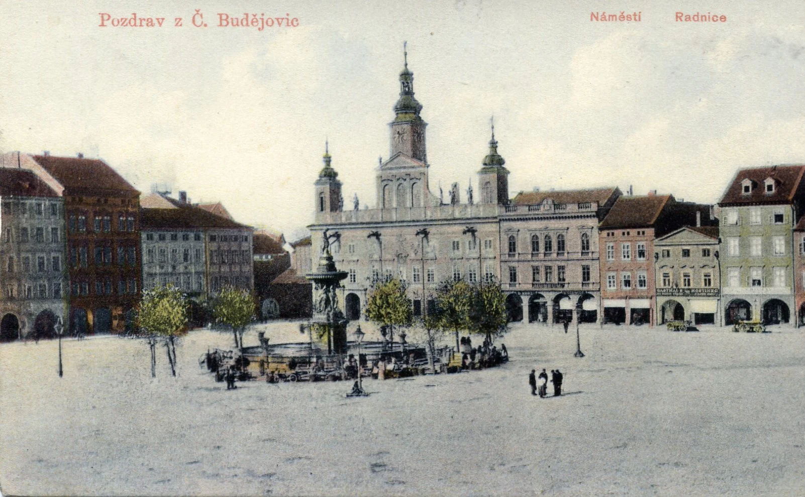 Náhledový obrázek předmětu Pohlednice "České Budějovice"