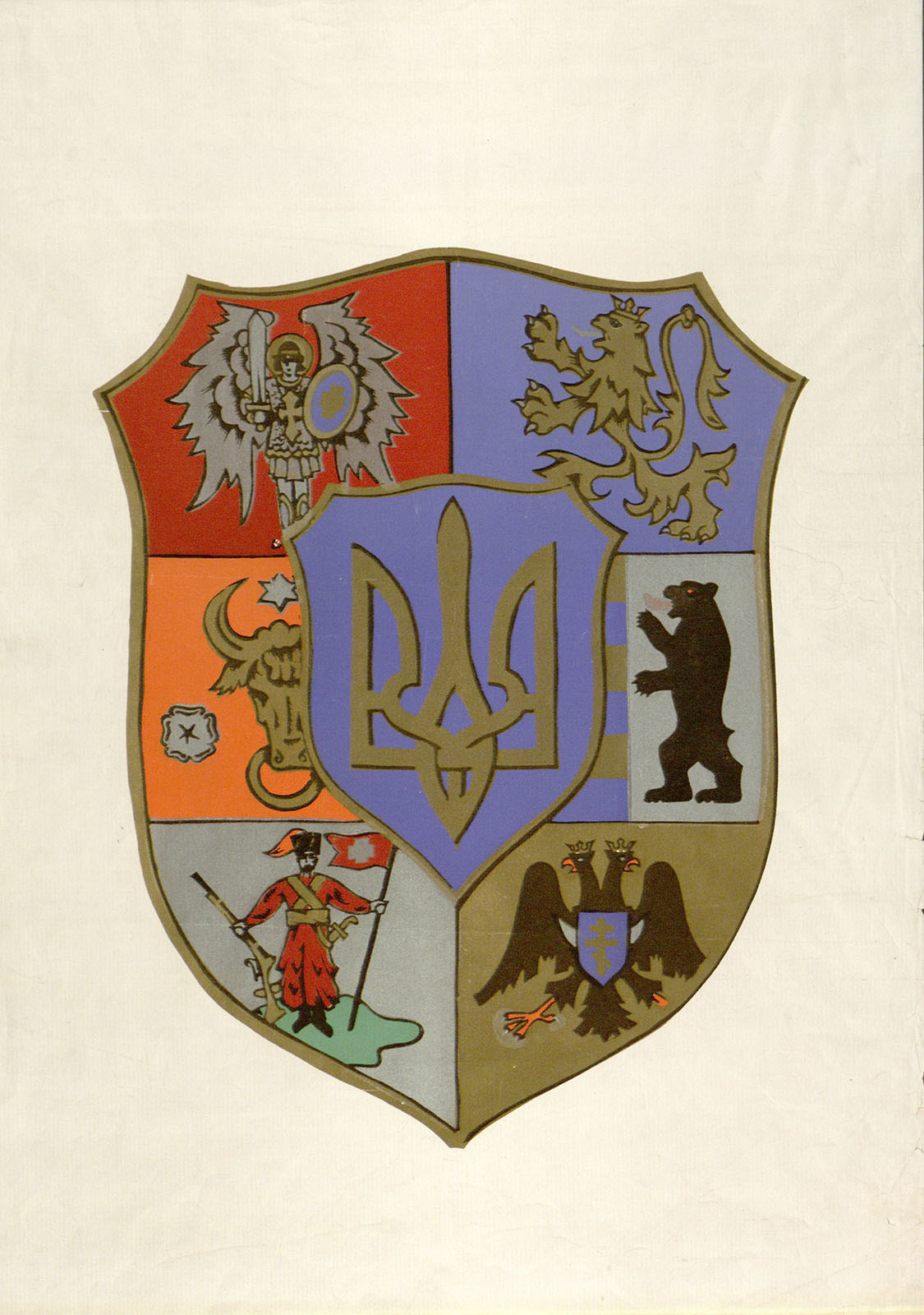 Náhledový obrázek Historický znak Ukrajiny - 1