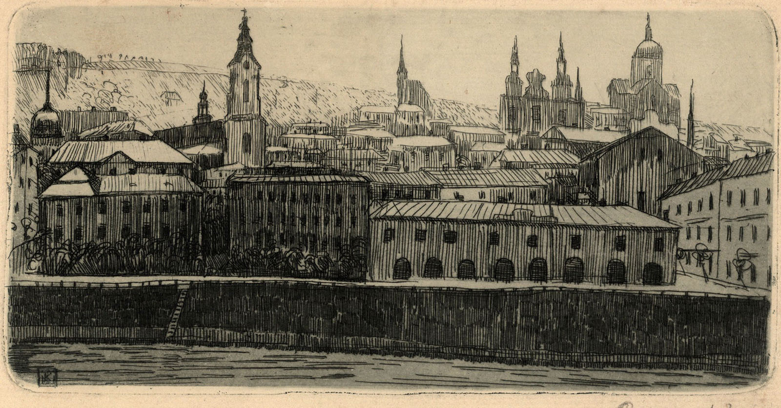 Náhledový obrázek Pohled na město - 2