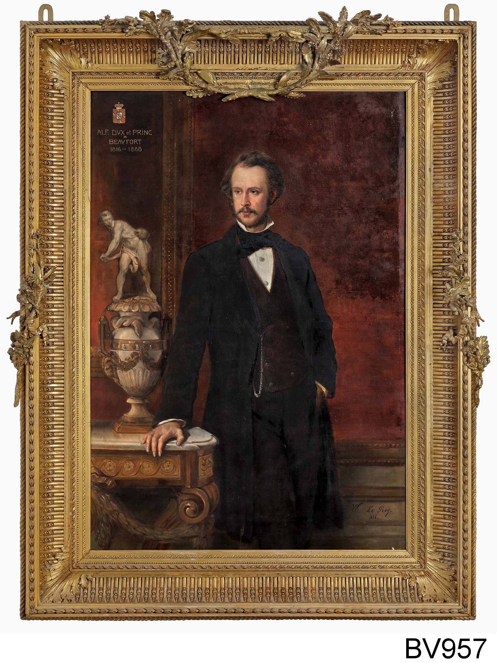 Náhledový obrázek Portrét Alfréda de Beaufort – Spontin - 1