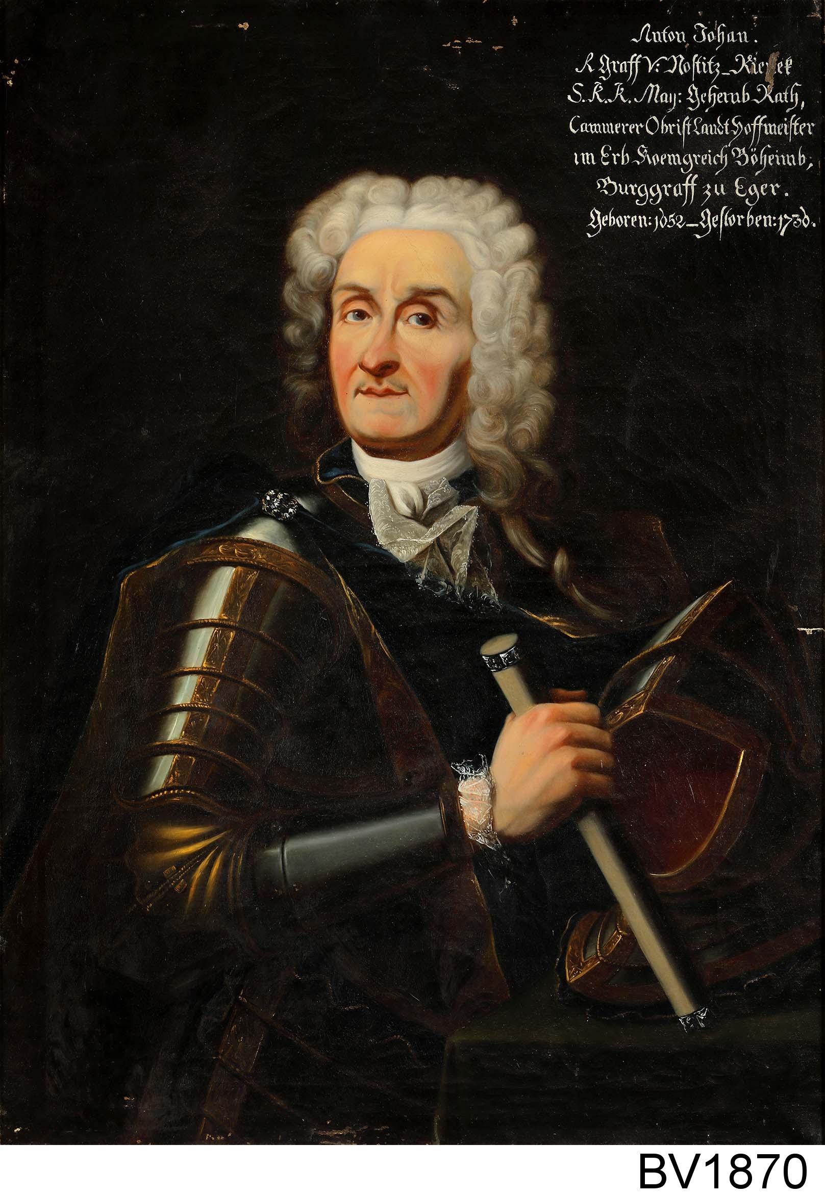 Náhledový obrázek Portrét Antonína Johanna hraběte Nostitze - Rieneck - 1