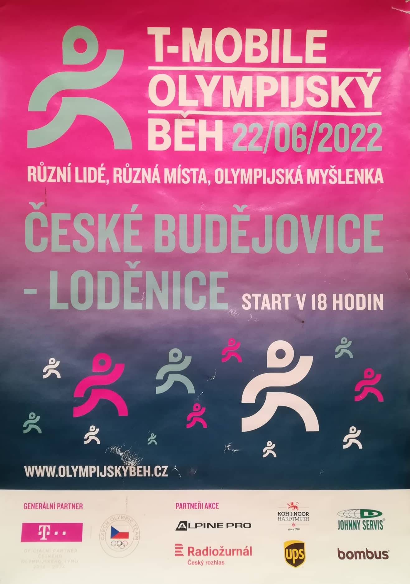 Náhledový obrázek Olympijský běh. České Budějovice - 1