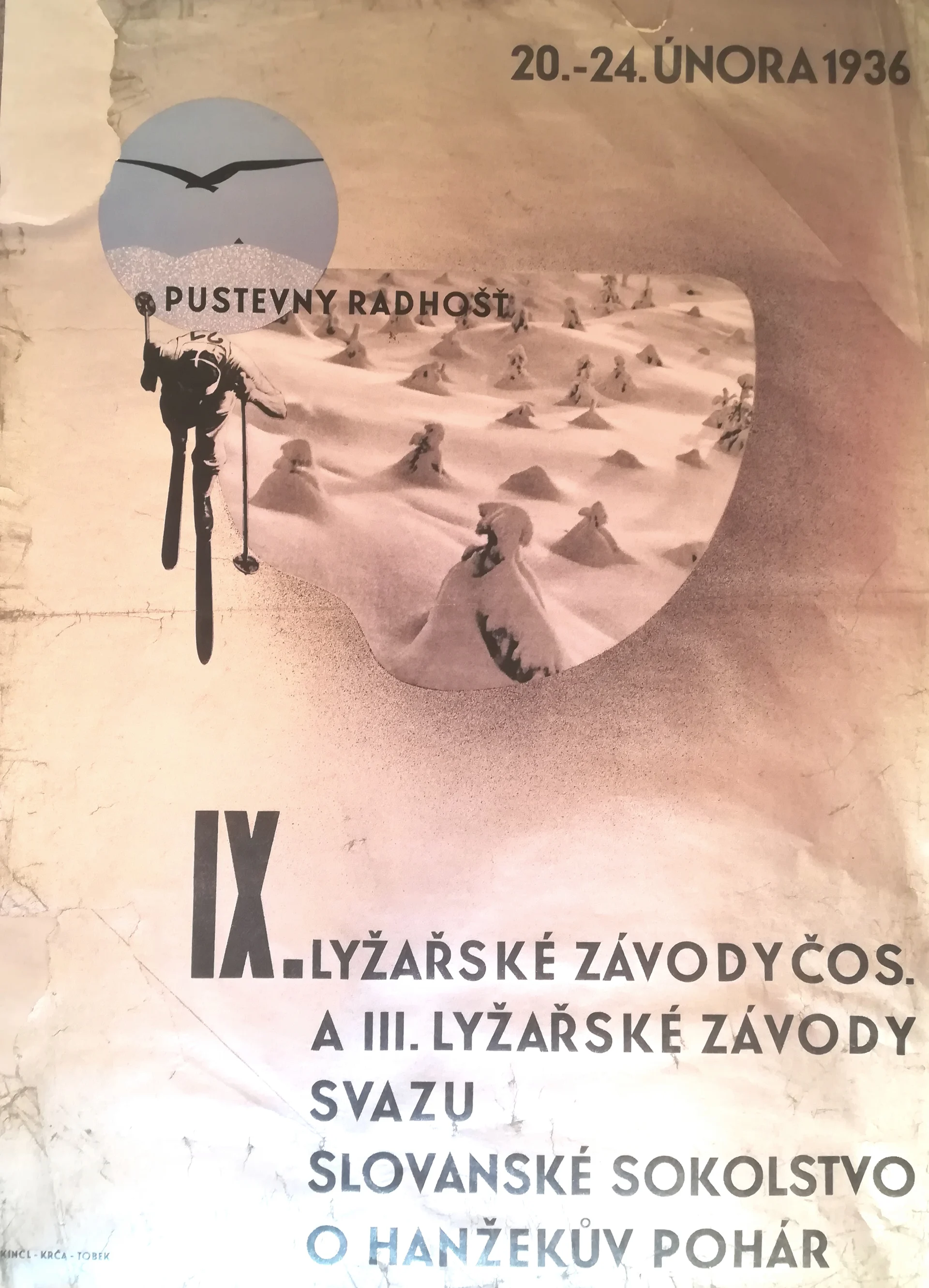 Náhledový obrázek předmětu Lyžařské závody ČOS. Pustevny Radhošť