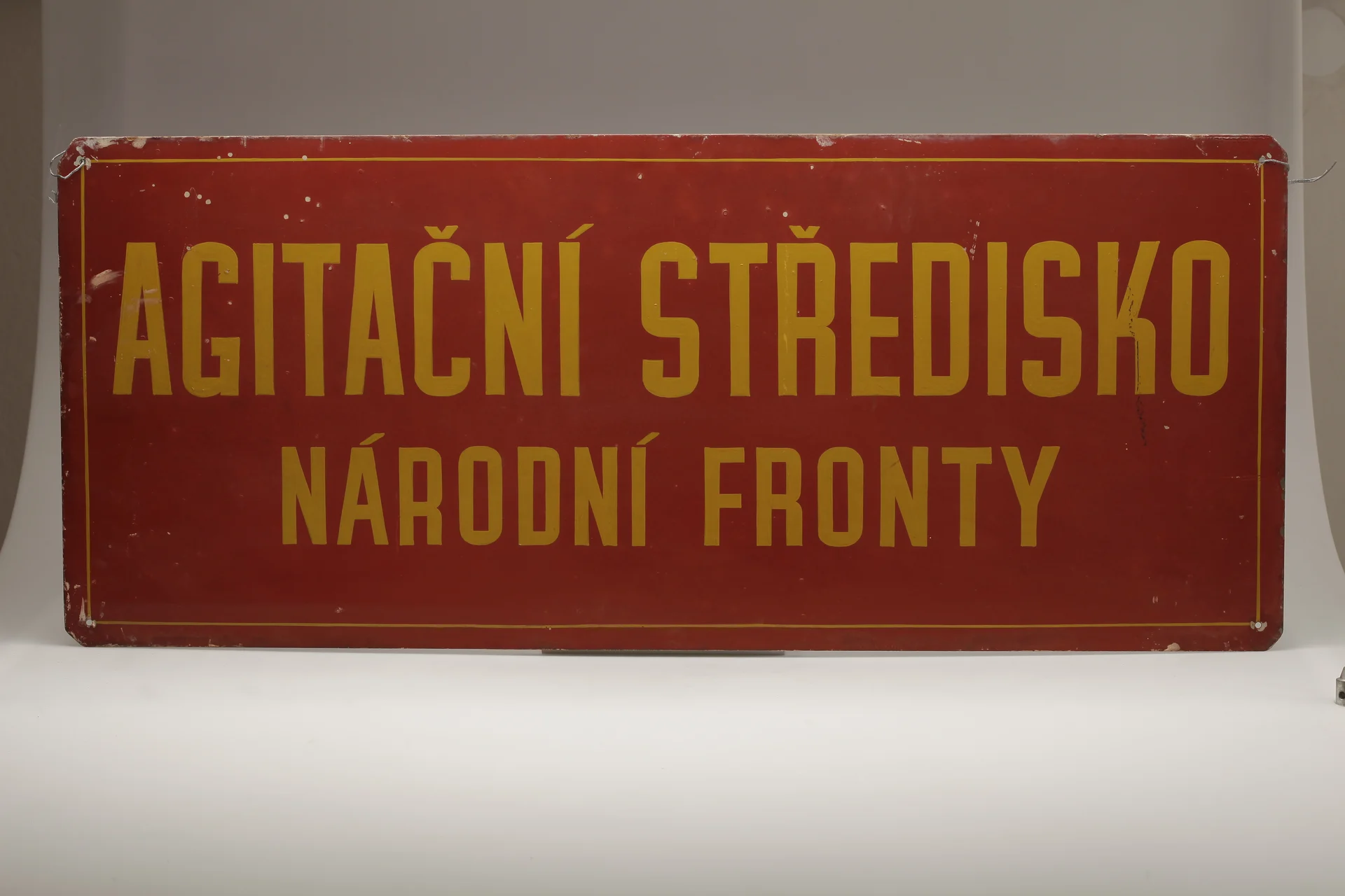 Náhledový obrázek předmětu Tabule Agitačního střediska Národní fronty