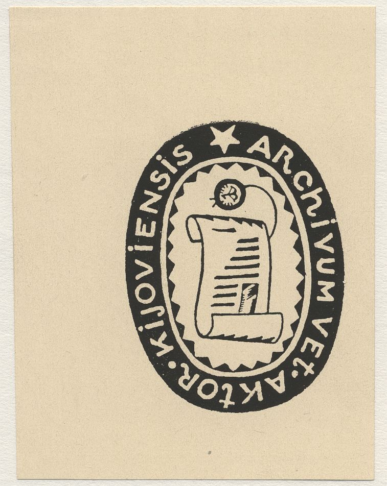 Náhledový obrázek Archivum Vet. Aktor. Kijoviensis - 1