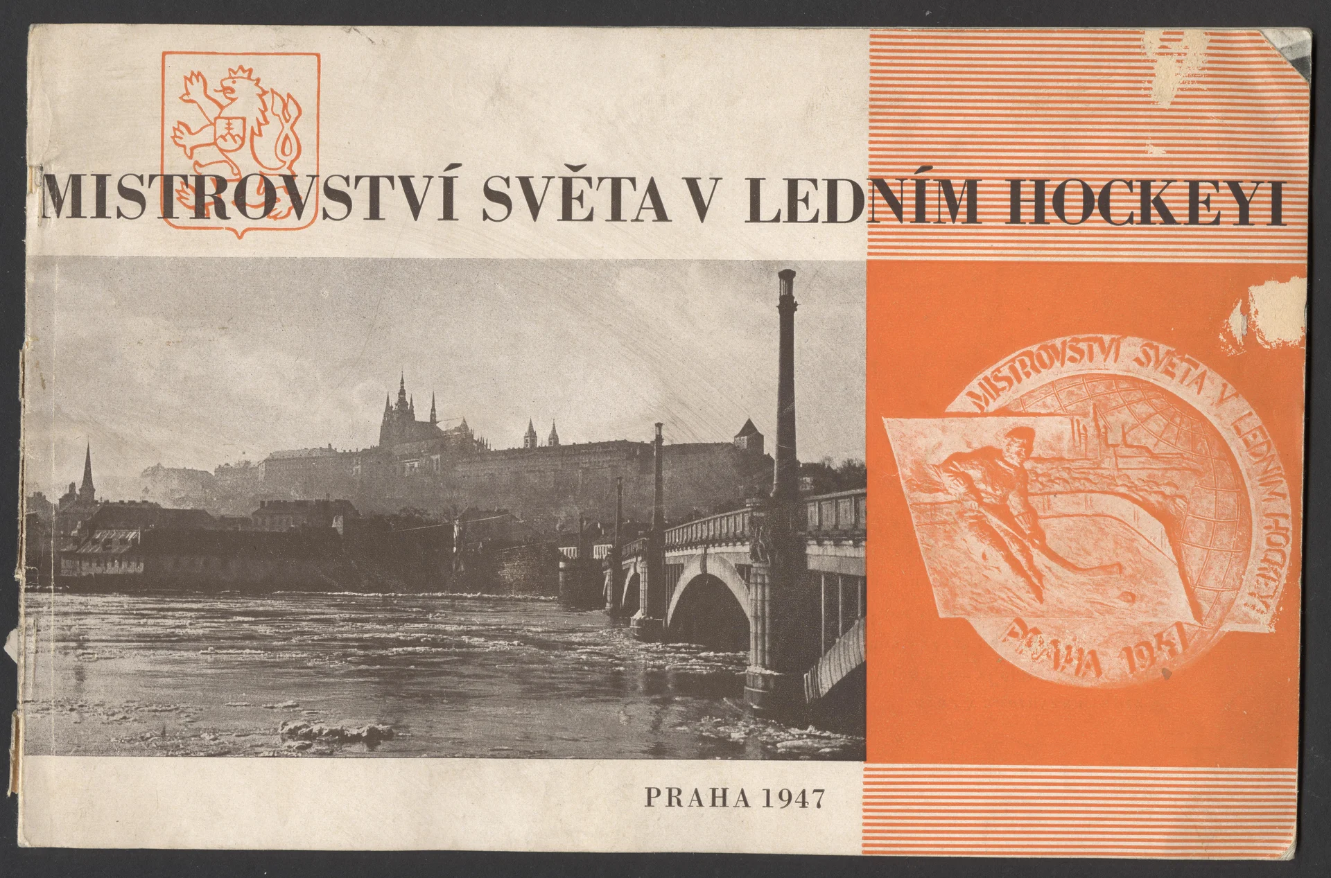Náhledový obrázek předmětu Mistrovství světa v ledním hockeyi. Praha 1947