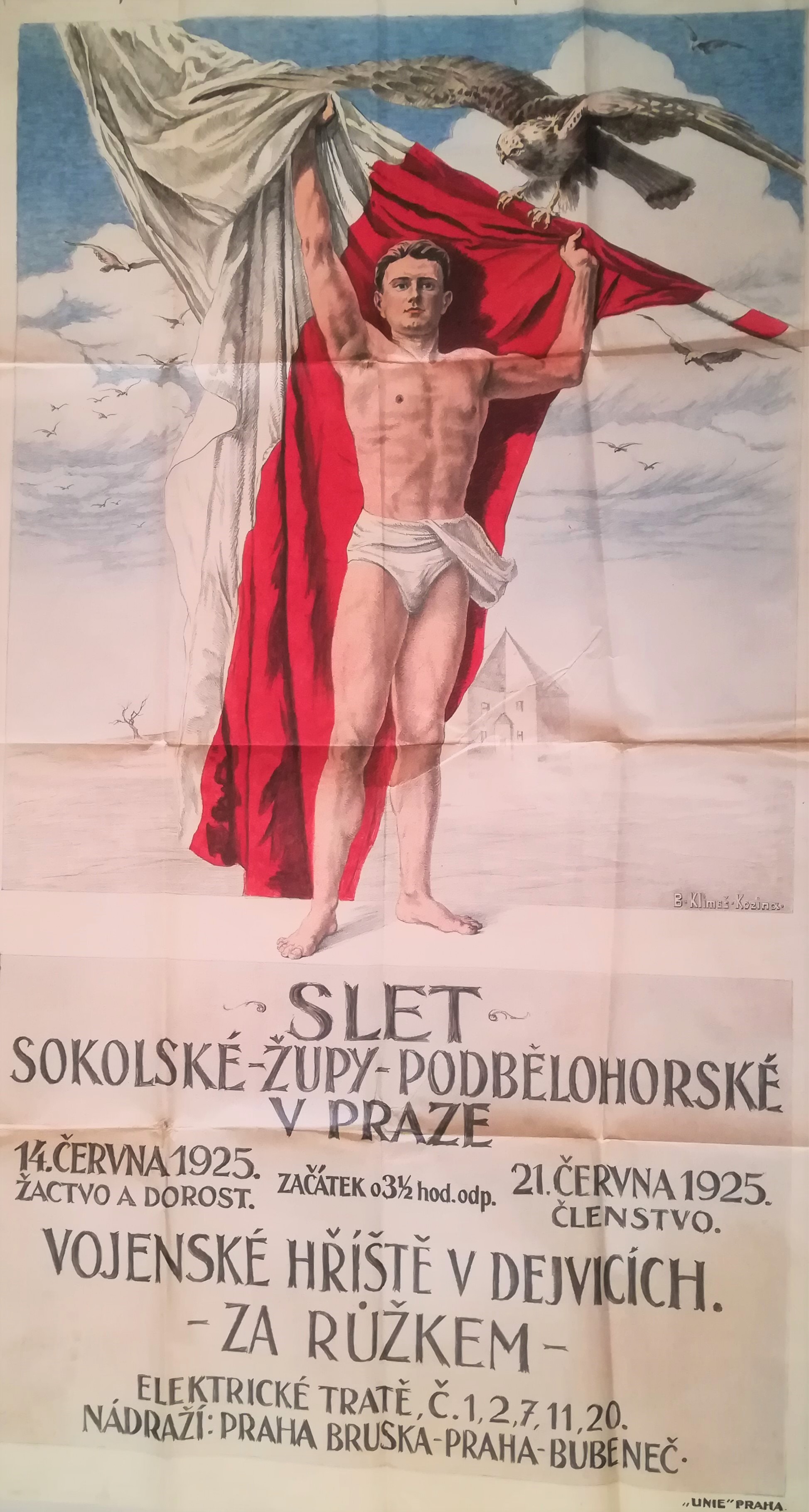 Náhledový obrázek Slet sokolské župy Podbělohorské - 1
