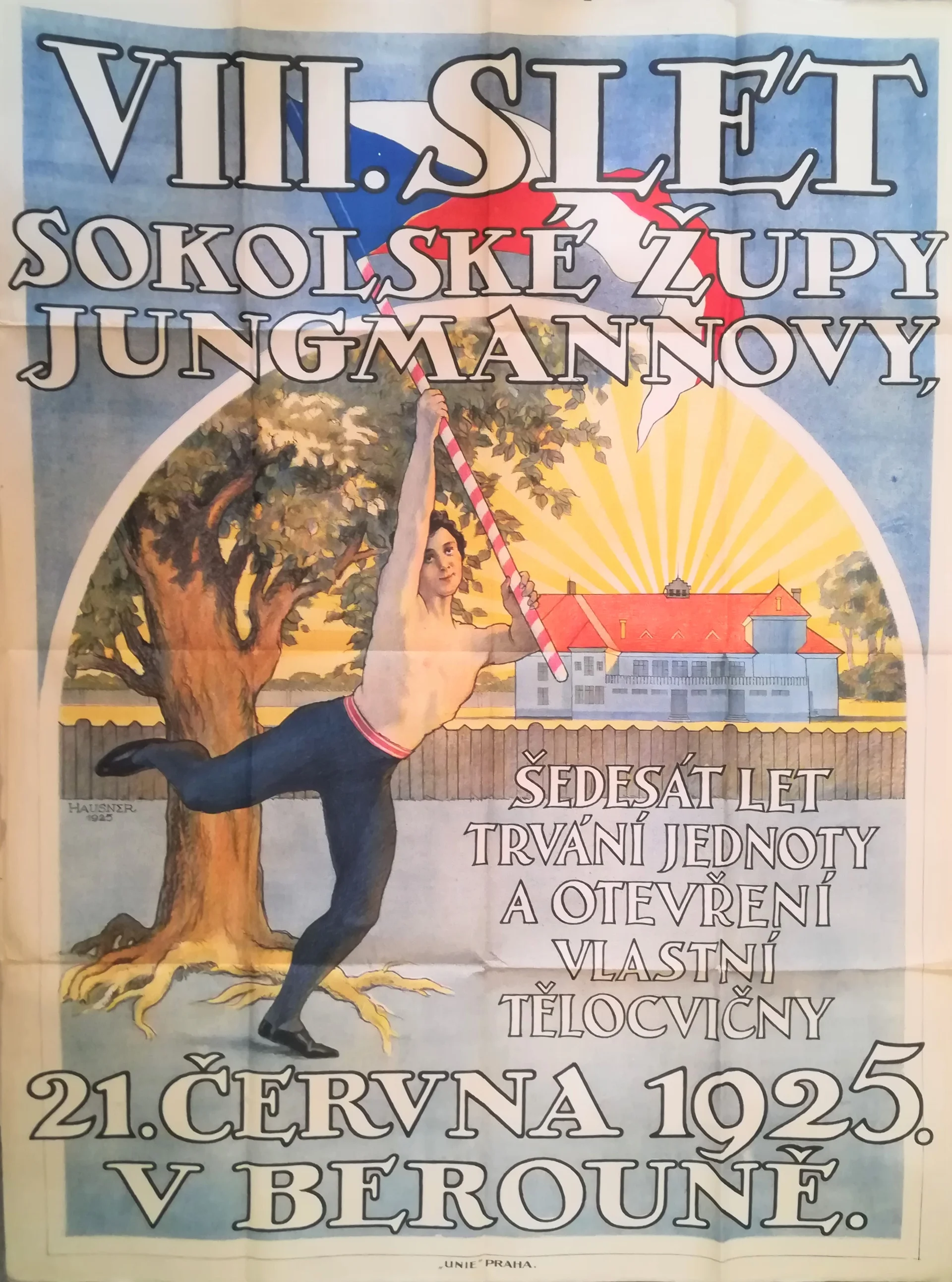 Náhledový obrázek předmětu VIII. slet sokolské župy Jungmannovy, Beroun 1925