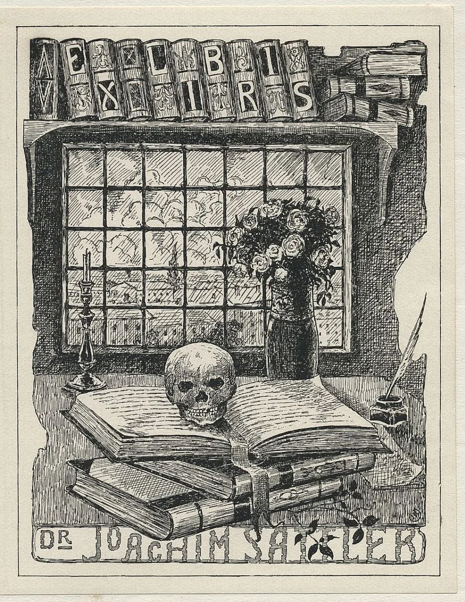 Náhledový obrázek předmětu Ex libris dr. Joachim Sattler