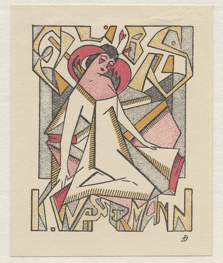 Náhledový obrázek Ex libris K. Wassermann - 1