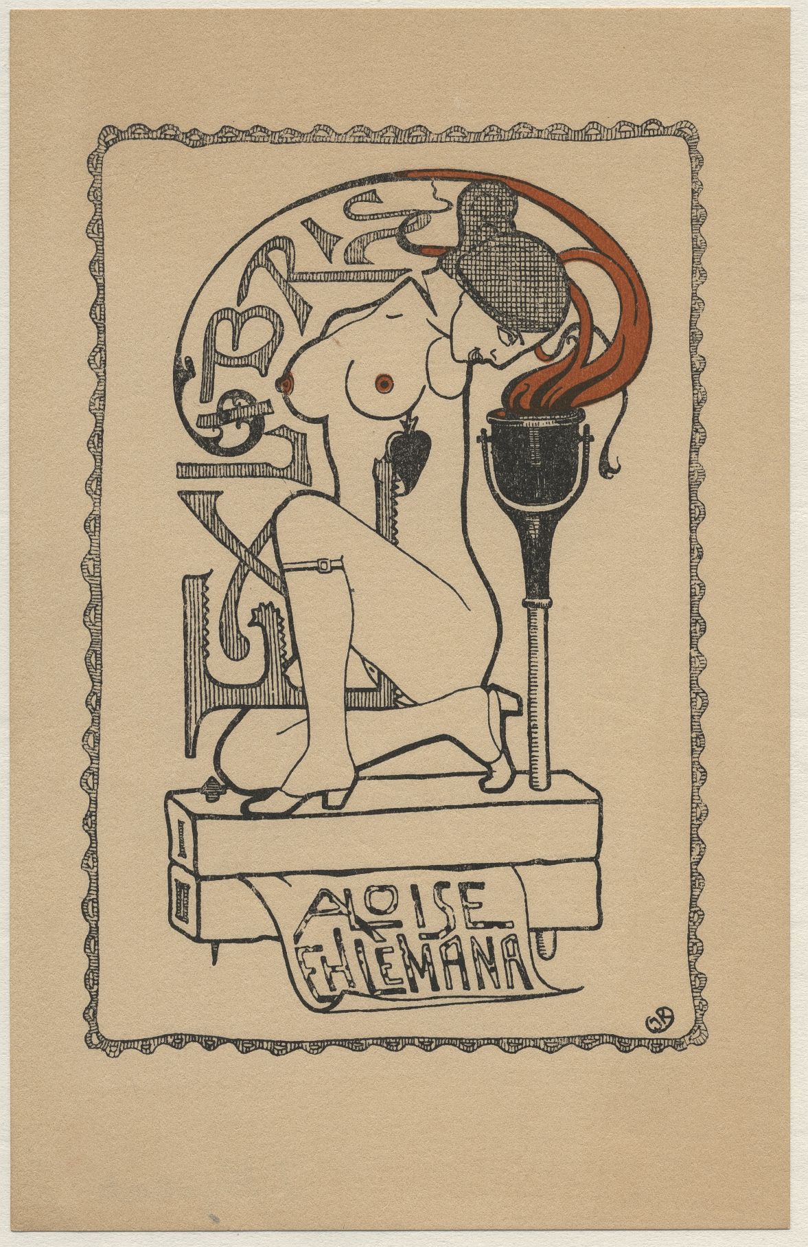 Náhledový obrázek Ex libris Aloise Ehlemana - 1