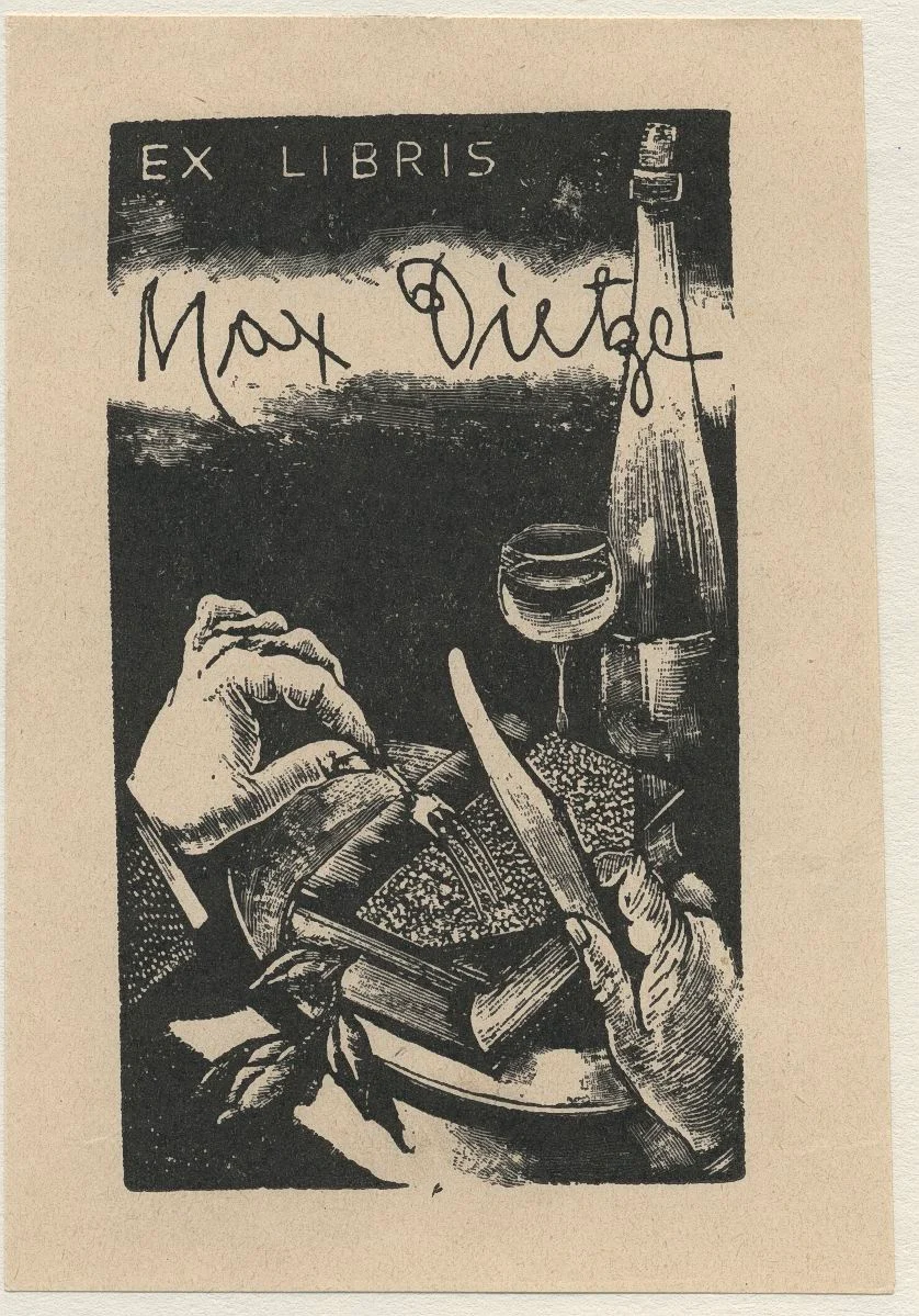 Náhledový obrázek předmětu Ex libris Max Dietze