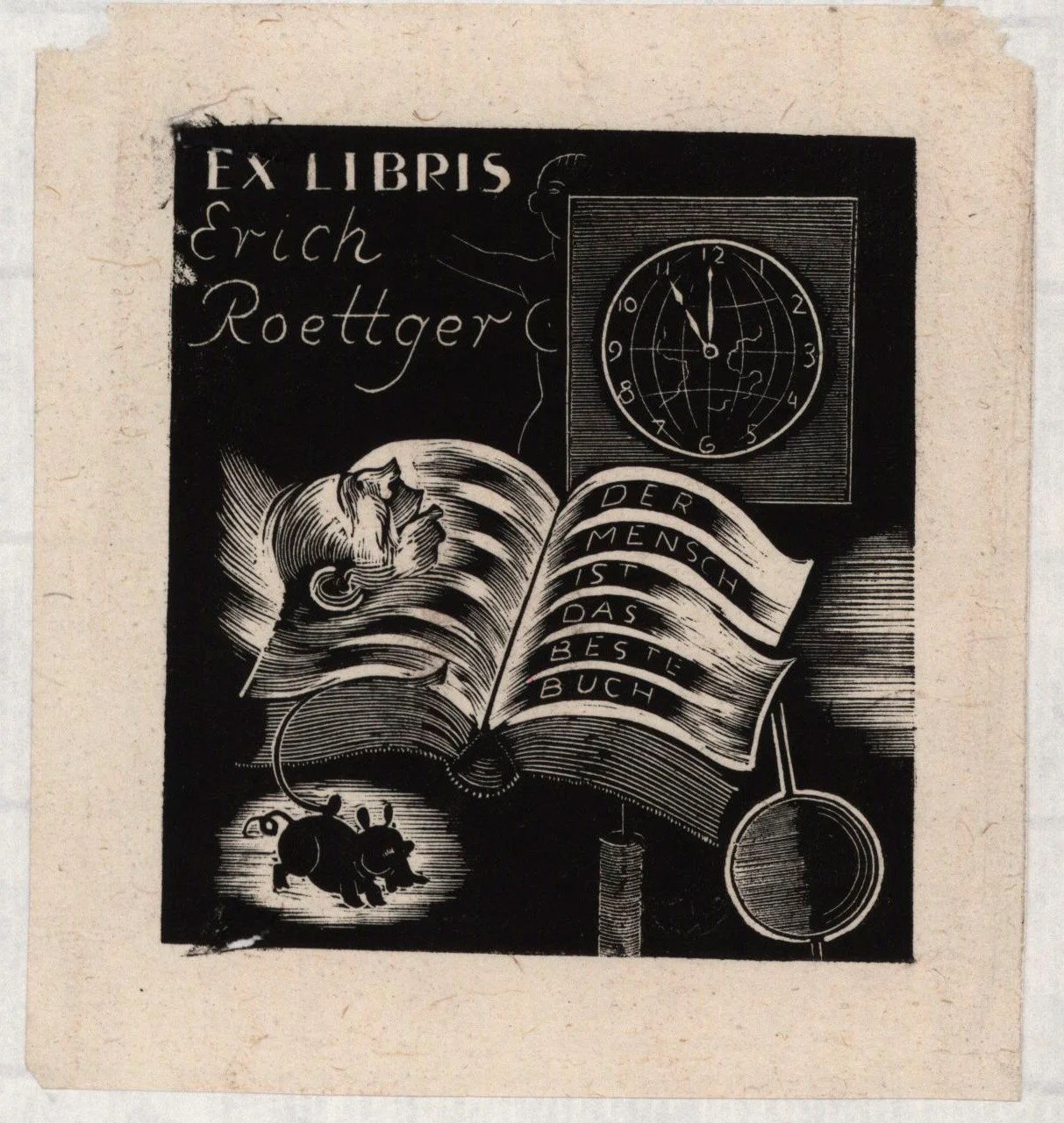Náhledový obrázek předmětu Ex libris Erich Roettger