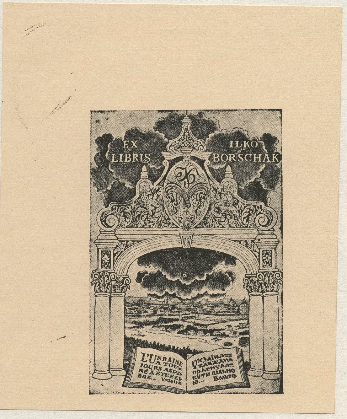 Náhledový obrázek předmětu Ex libris Ilko Borschak