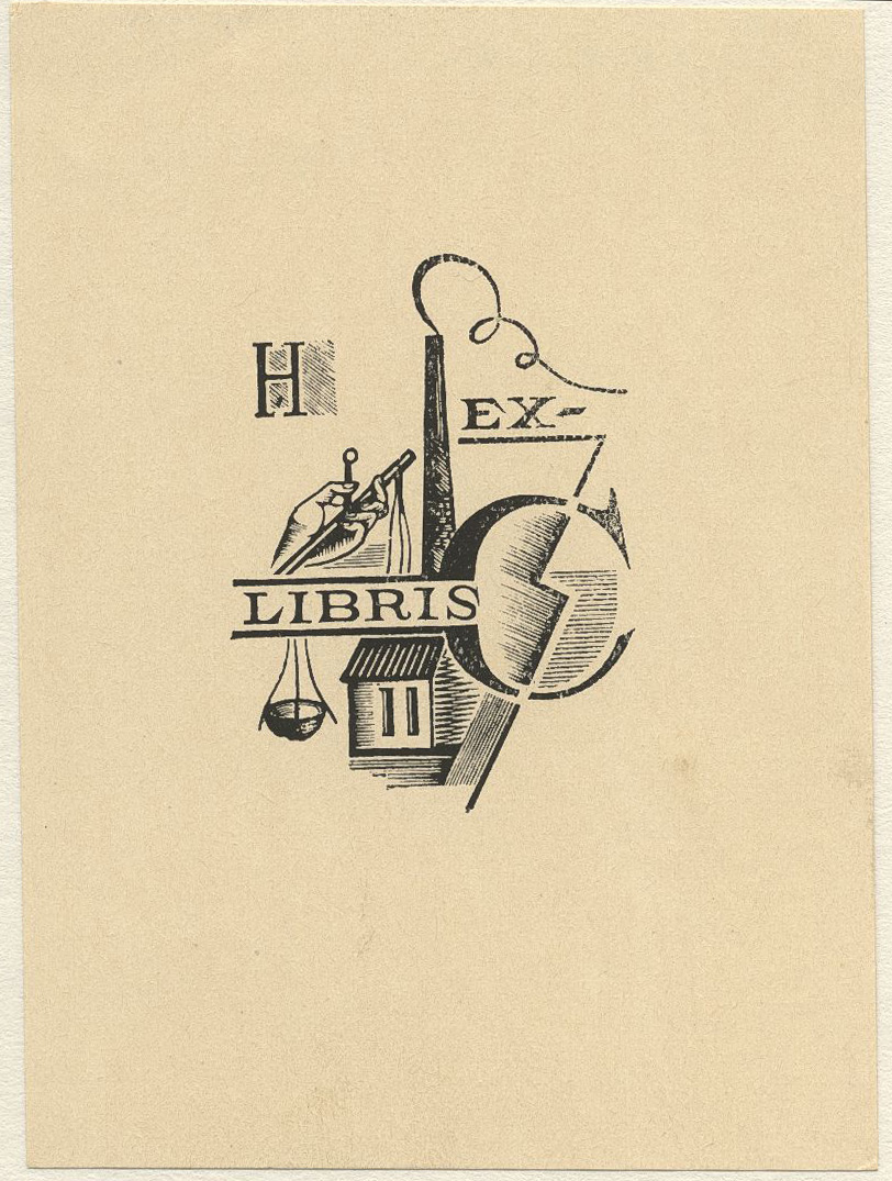 Náhledový obrázek Ex libris N. S. - 1