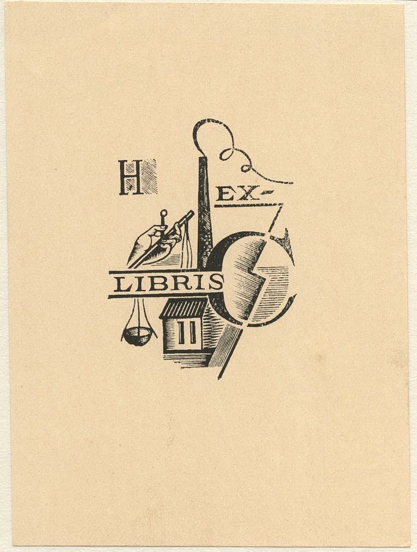 Náhledový obrázek předmětu Ex libris N. S.